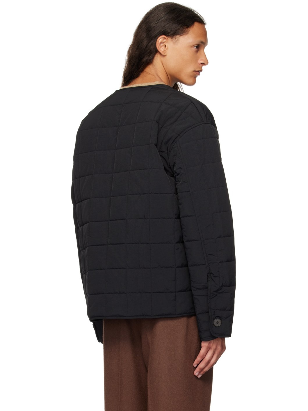 Black Padded Jacket - 3