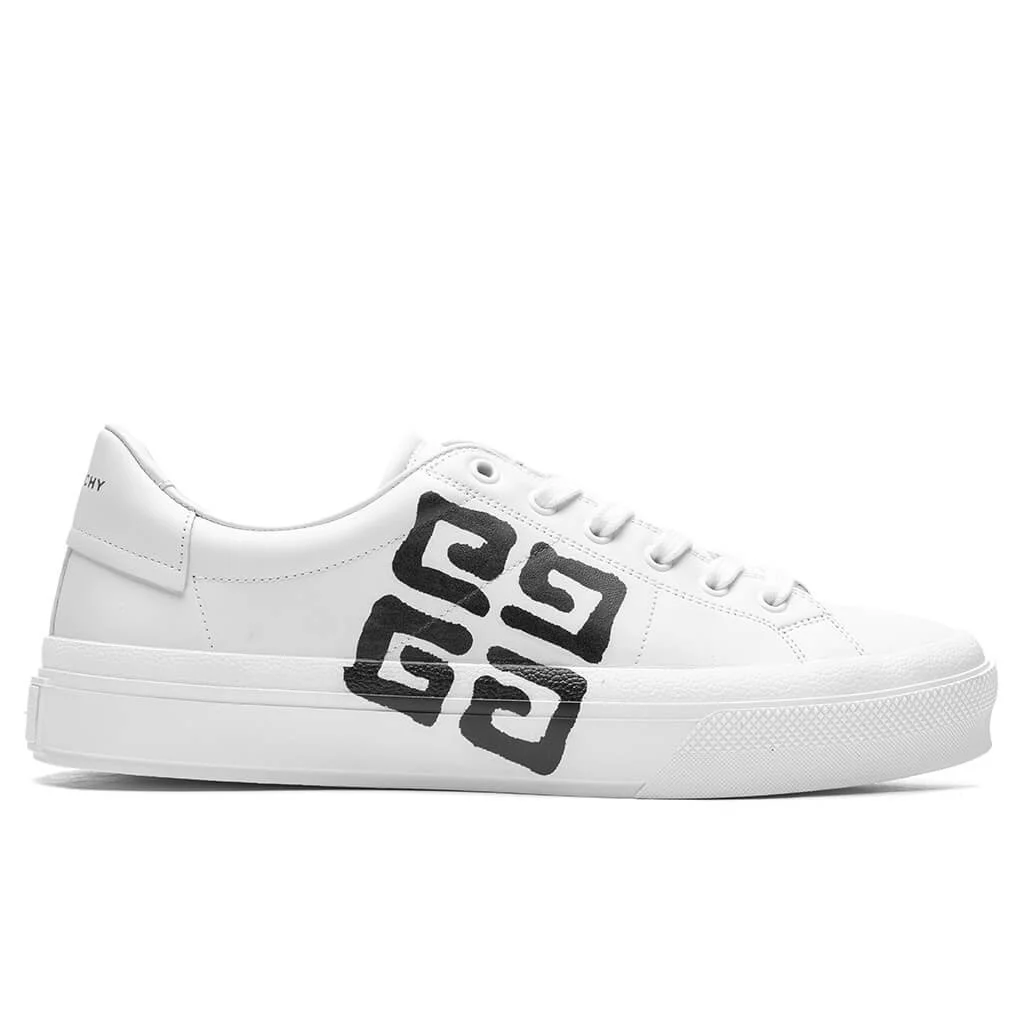 GIVENCHY CITY SPORT LACE UP SNEAKER - WHITE/KHAKI - 1
