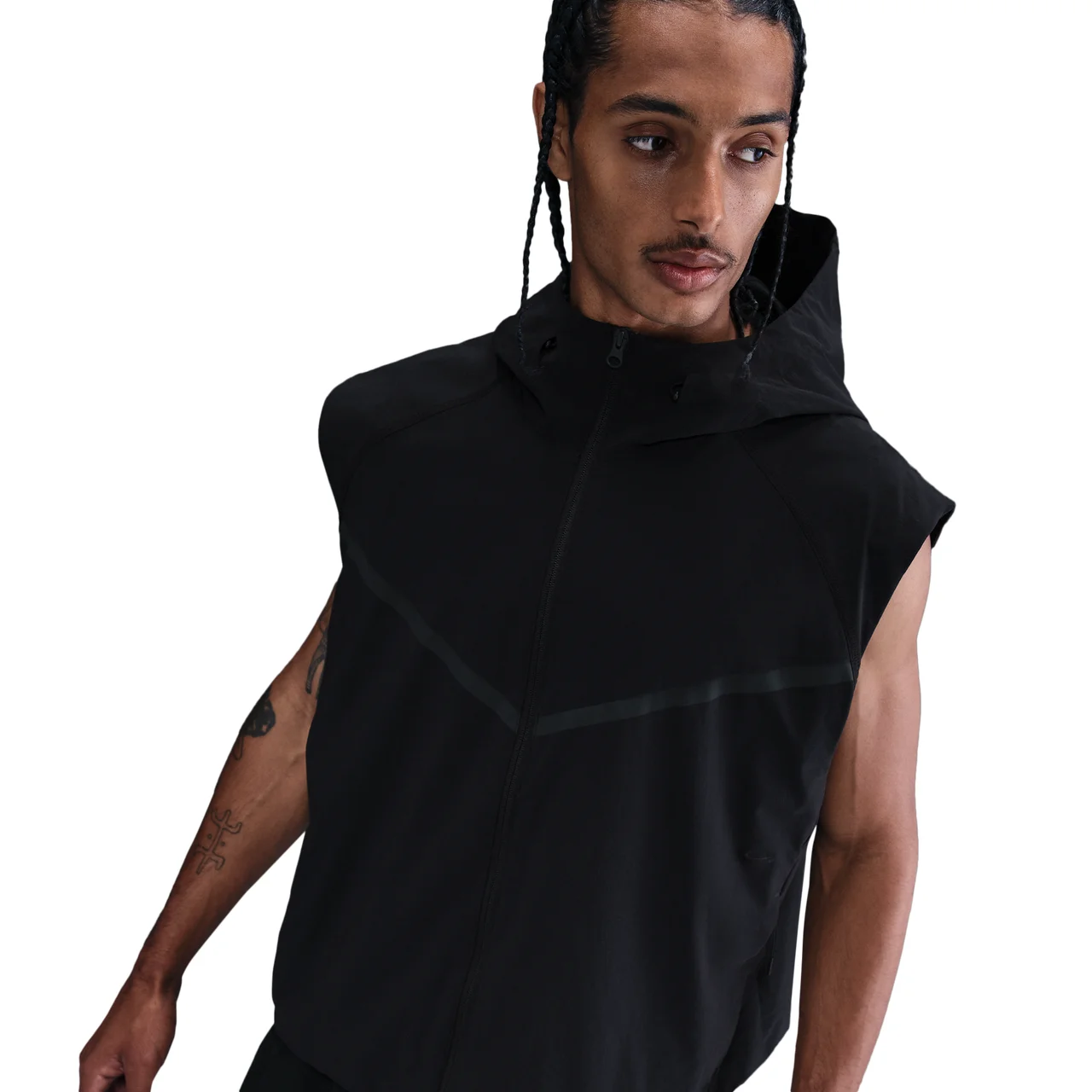 Nike Mens Nike DriFIT Tech Woven Vest - 1