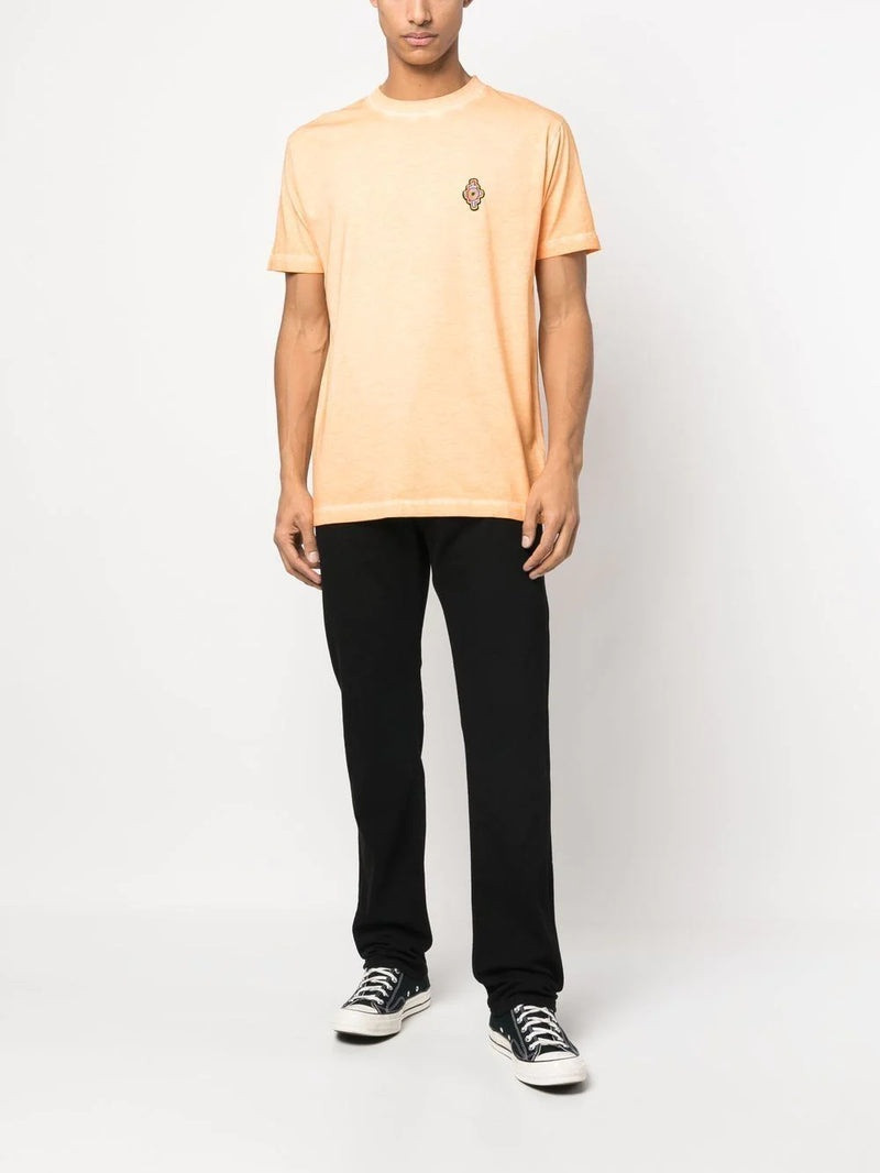 Marcelo Burlon County Of Milan MARCELO BURLON COUNTY OF MILAN Sunset Cross Regular T-Shirt Orange Red outlook