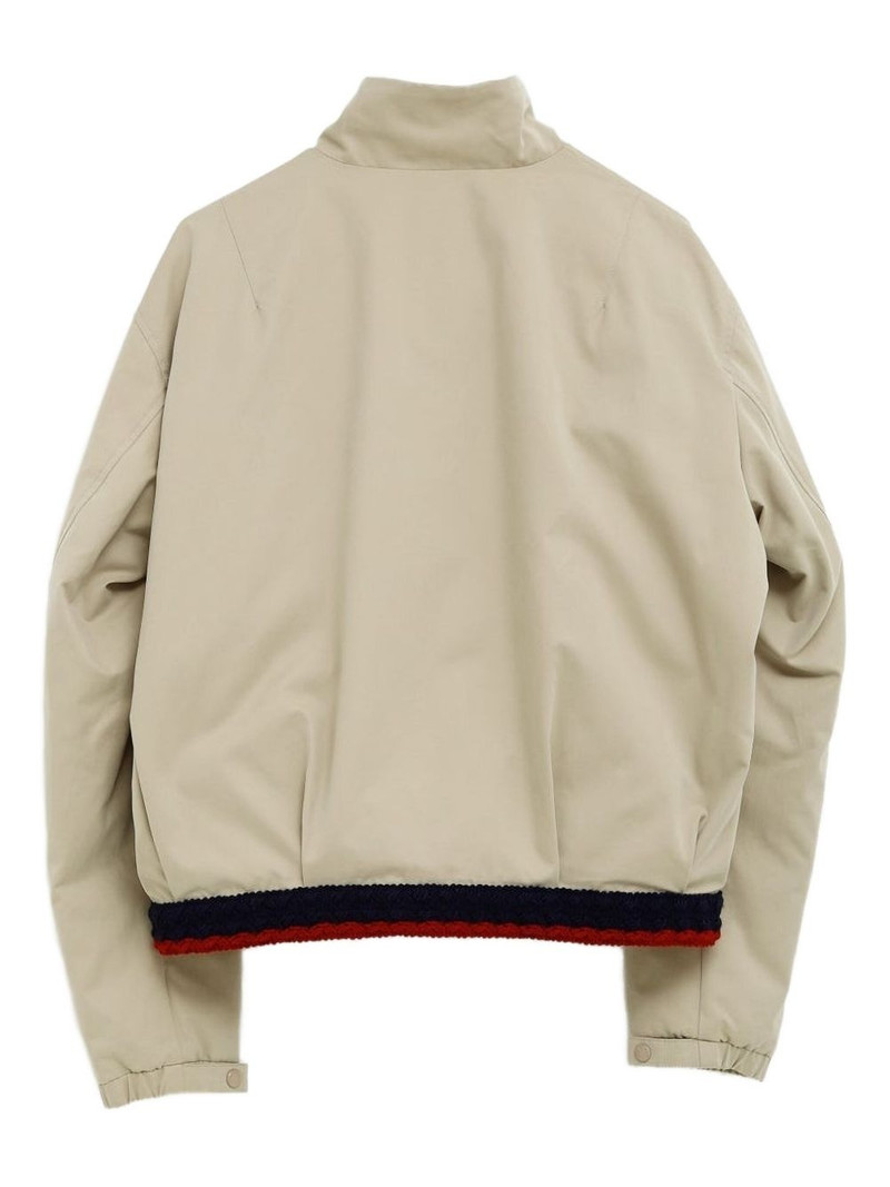 Moncler zip-fastening banded jacket outlook