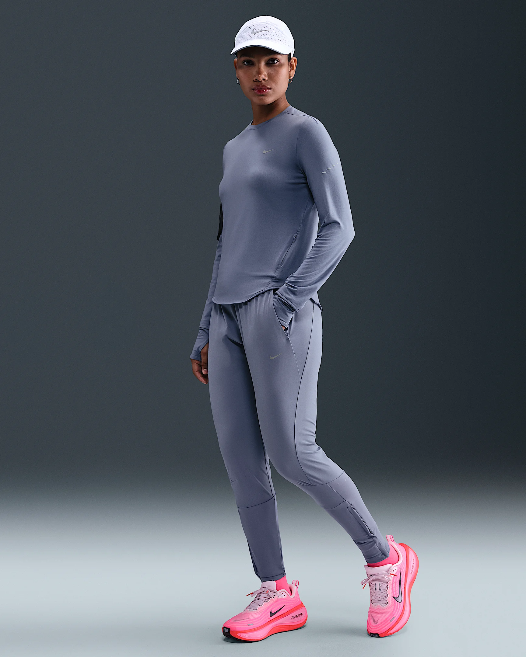 Nike Swift Women's Dri-FIT Mid-Rise Running Pants - 1