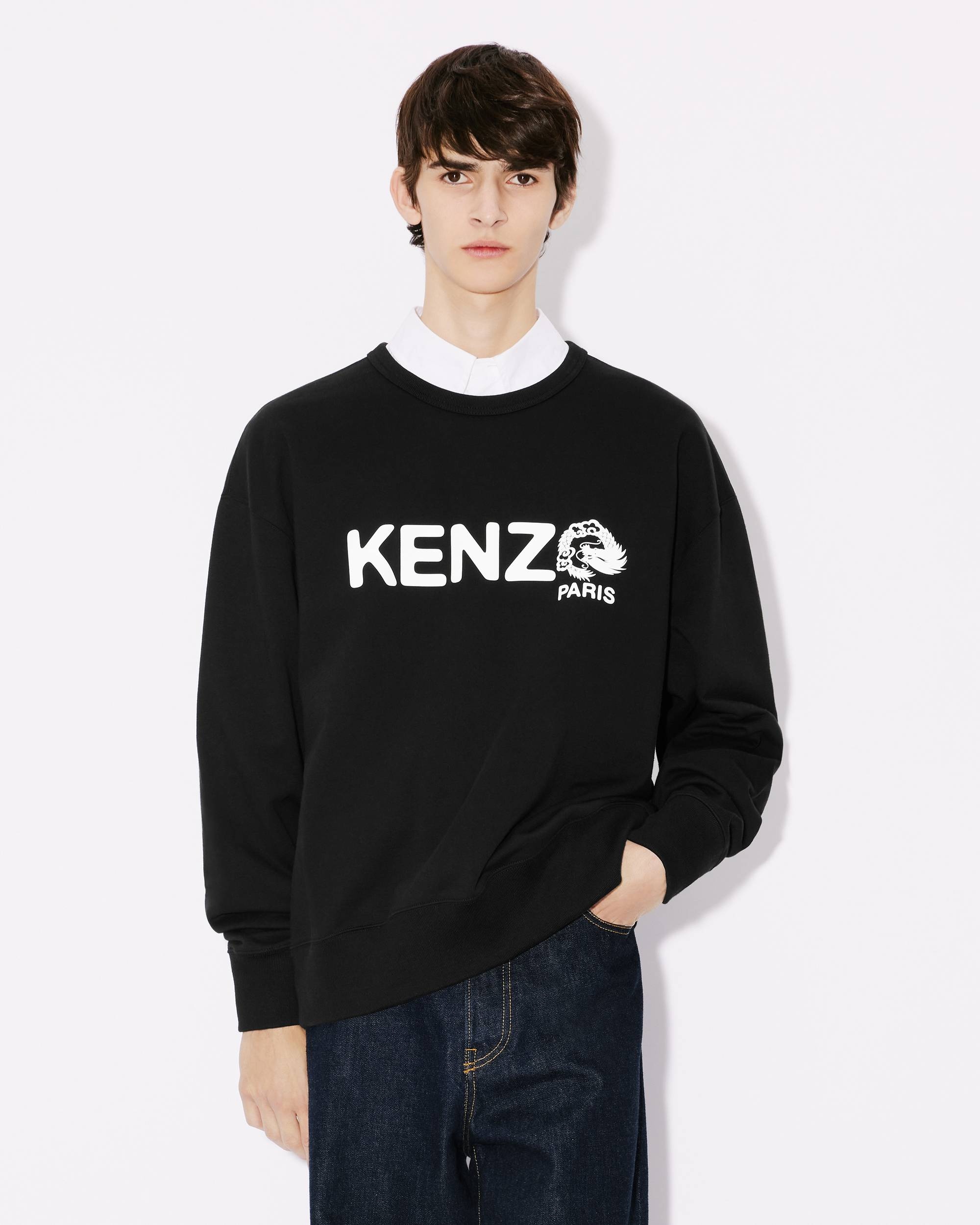 'Year of the Dragon' oversize genderless sweatshirt - 3