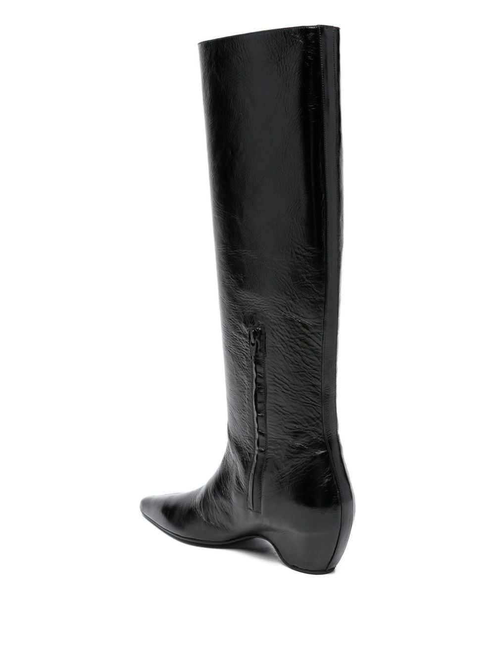 30mm Sybil leather knee-high boots - 3