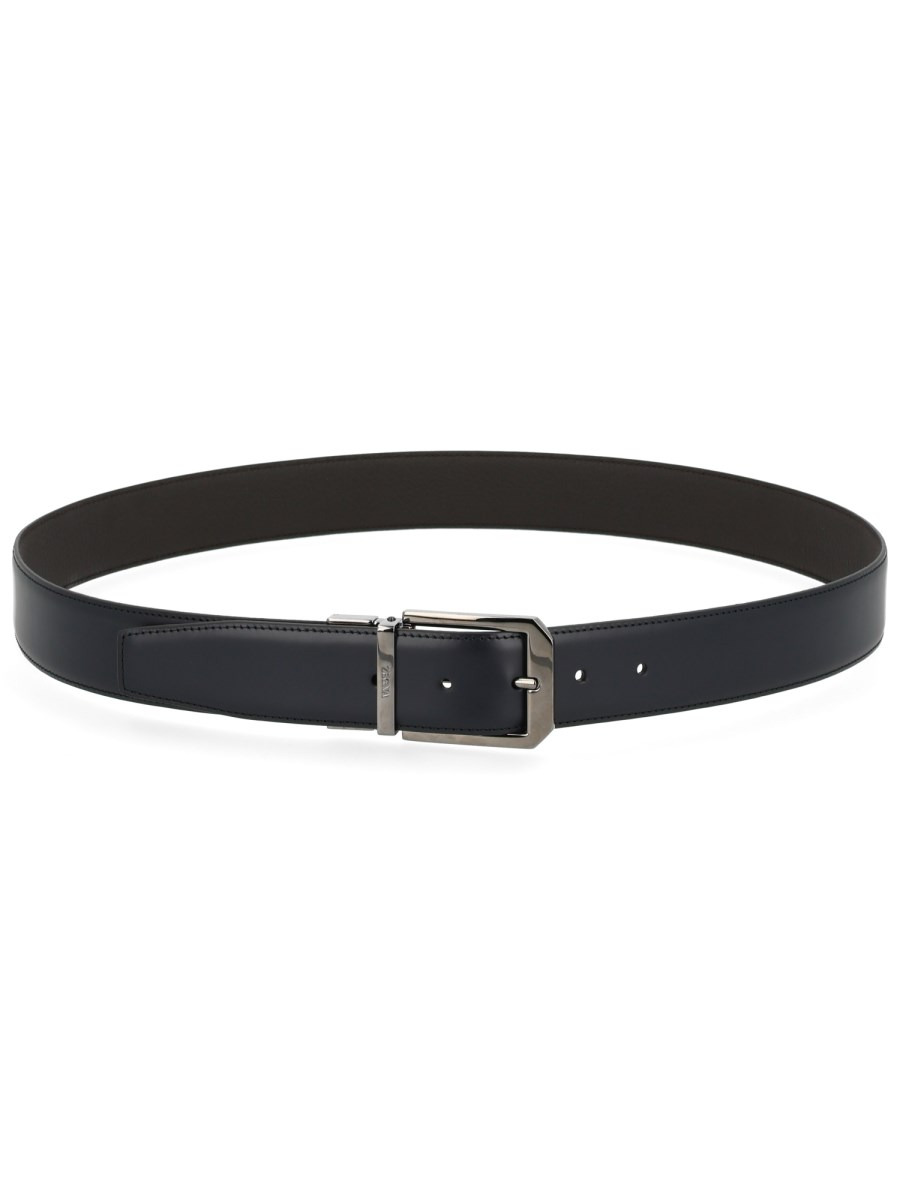 REVERSIBLE LEATHER BELT - 1