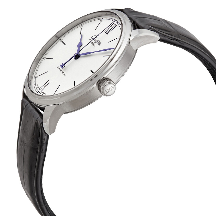 Glashutte Original - Glashutte Senator Excellence Automatic Varnished Silver DialMens Watch 1-36-01-01-02-01 - 2