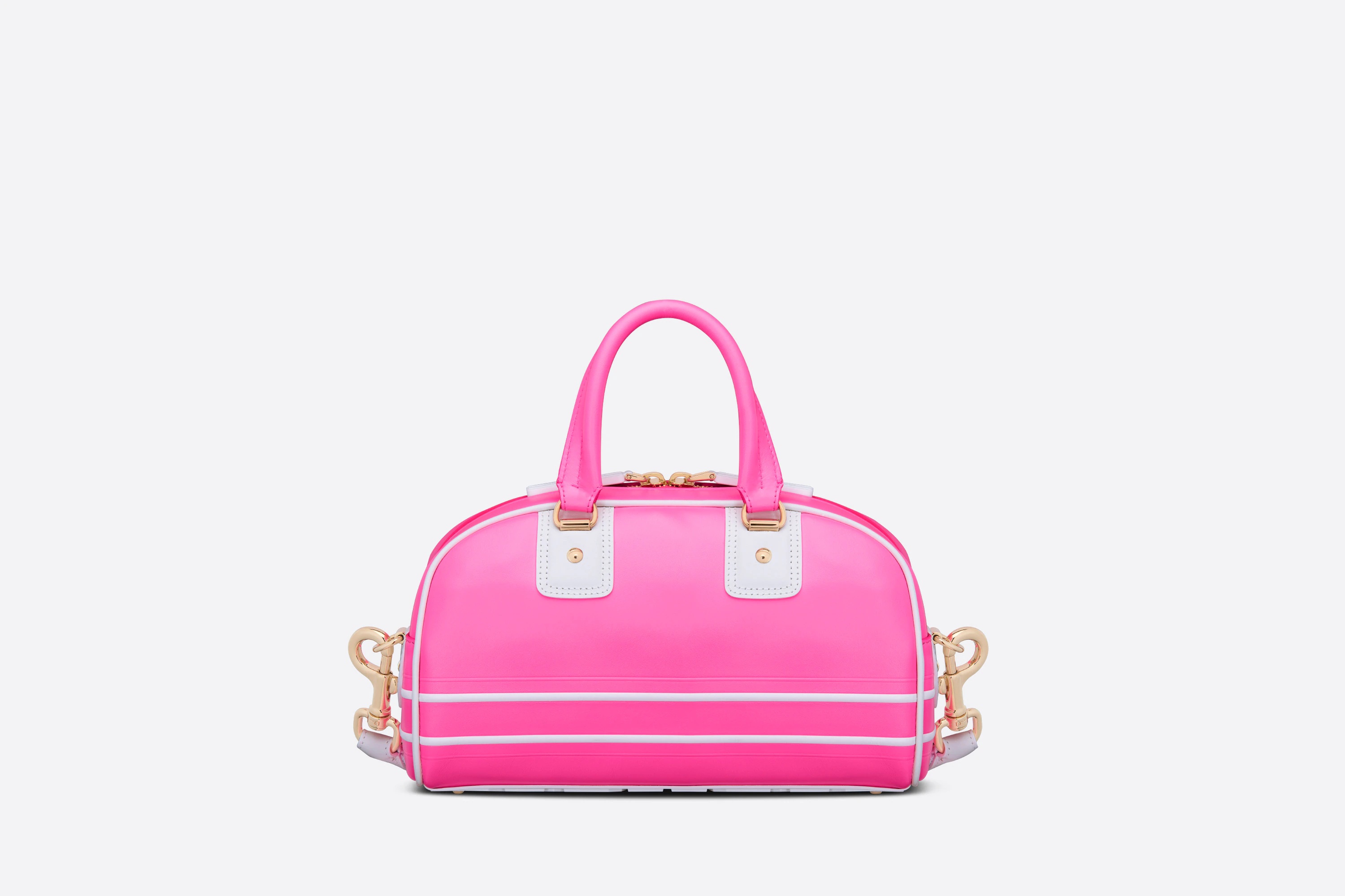 Small Dior Vibe Zip Bowling Bag - 5
