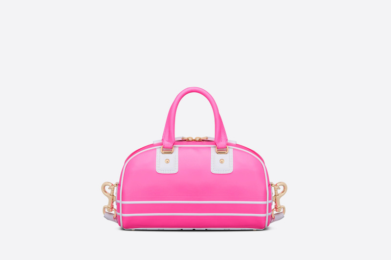 Small Dior Vibe Zip Bowling Bag 5