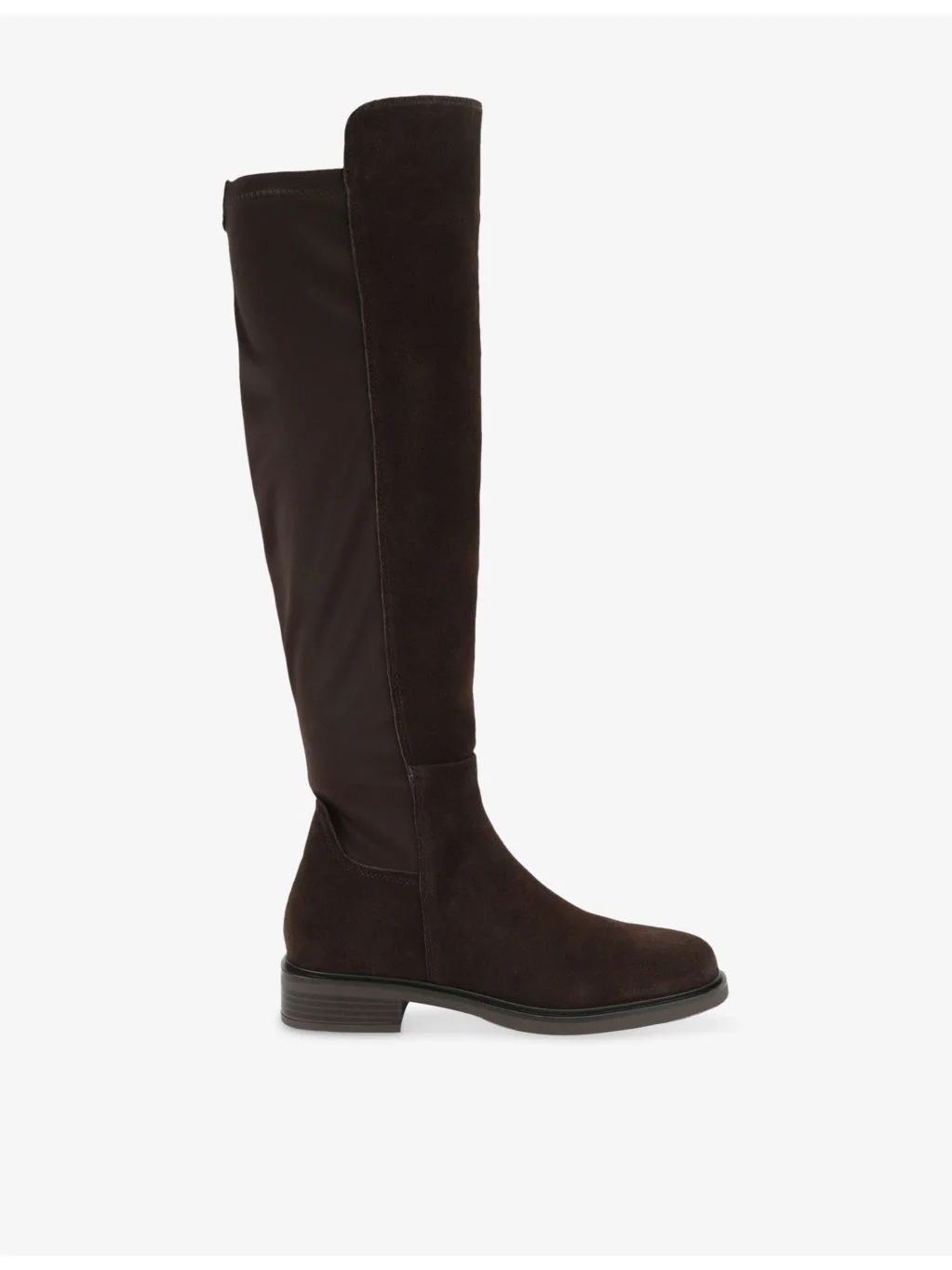 Resonate Suede Flat Knee-High Boots - 1