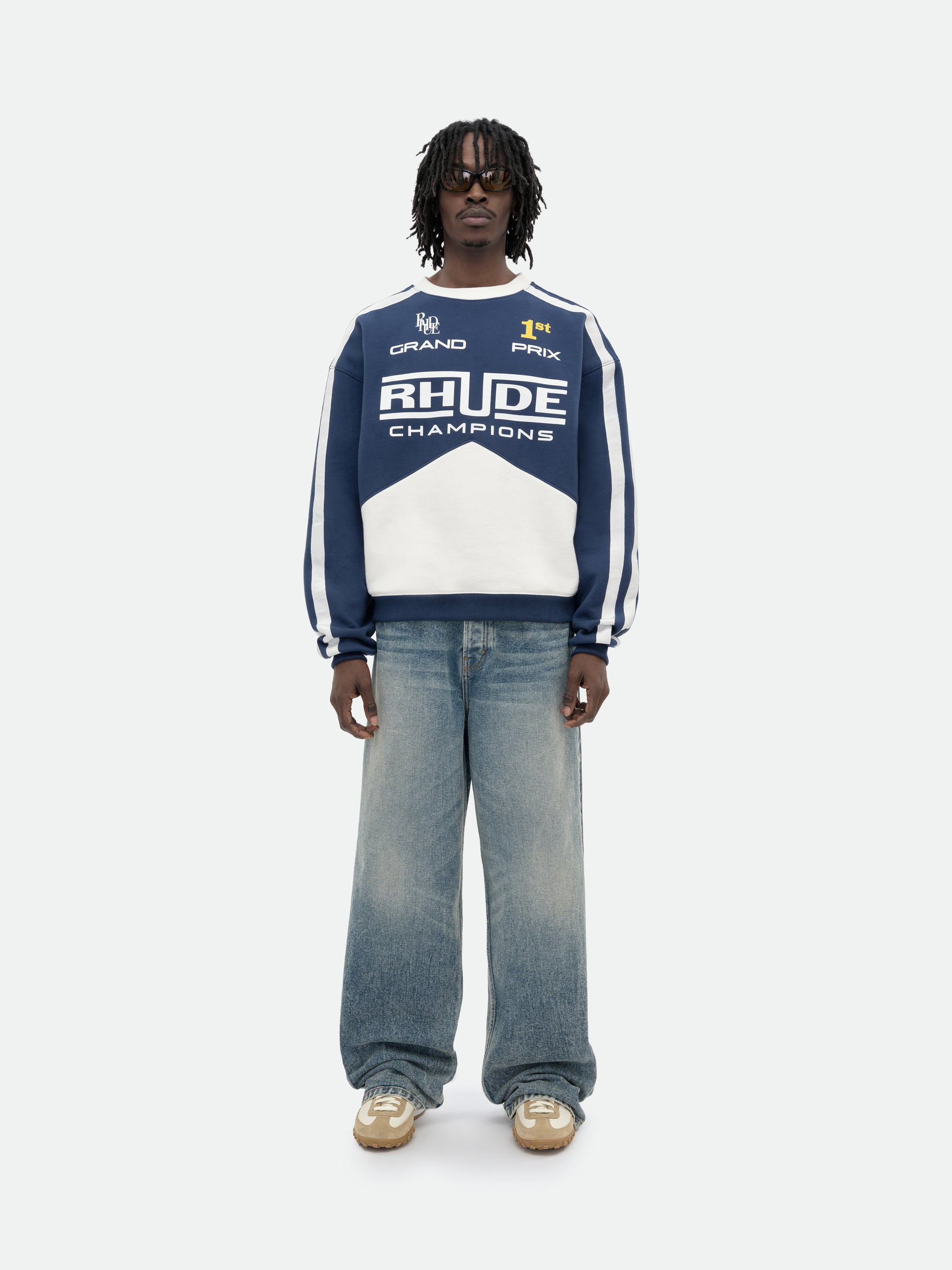 RHUDE CHAMPIONS CREWNECK - 2