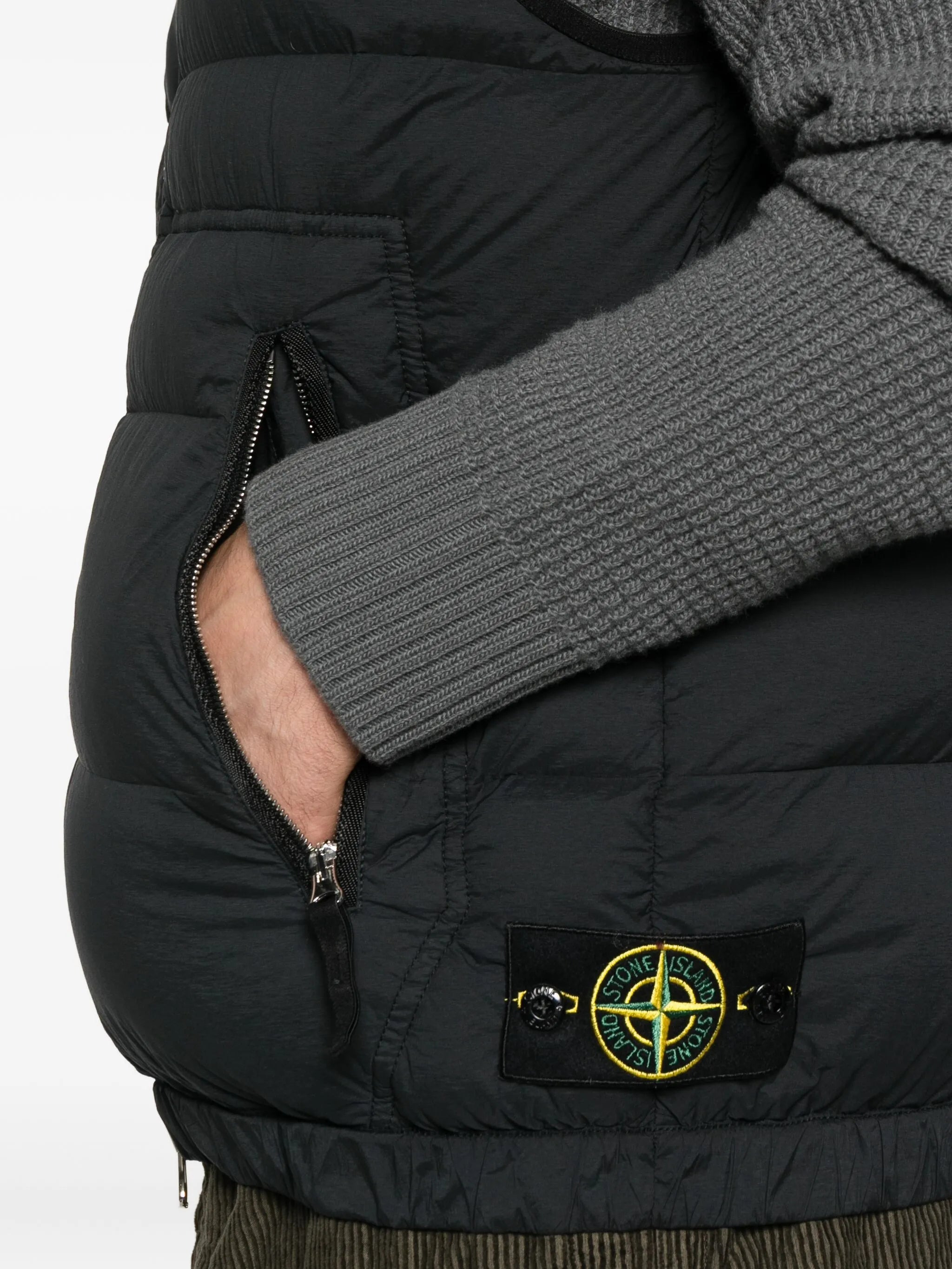 Stone Island K2S15G100007S0028 V0029 BLACK - 5