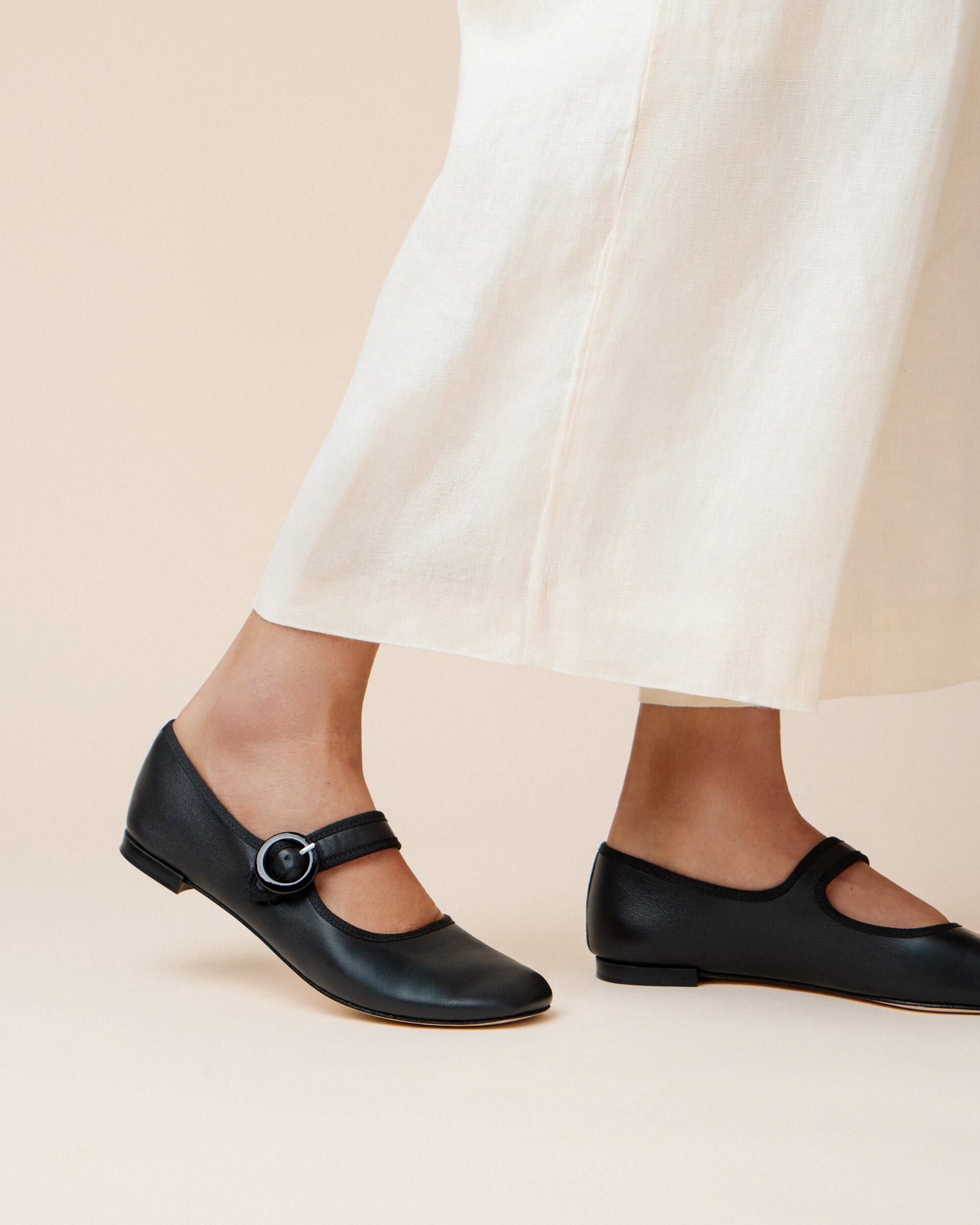 GEORGIA SQUARE-TOE MARY JANES - 4