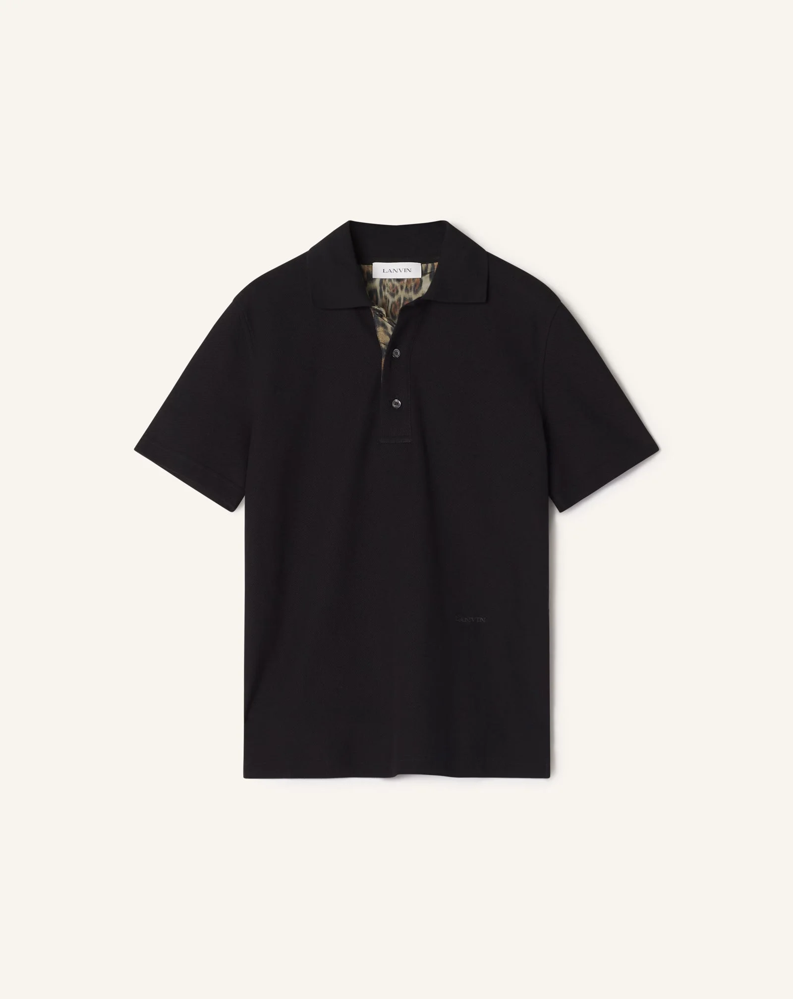POLO SHIRT IN PIQUE COTTON - 1