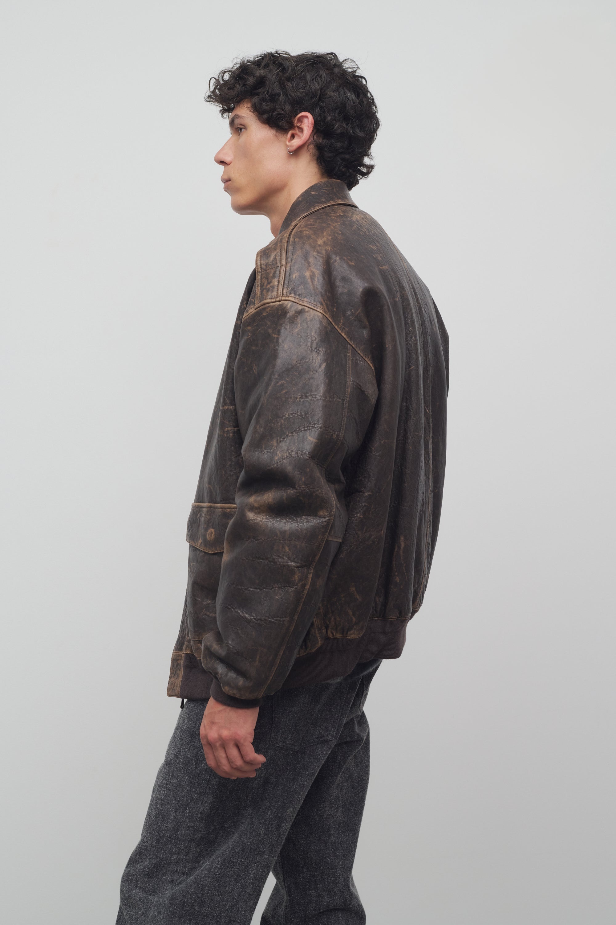 Orwell Jacket in Leather - 4