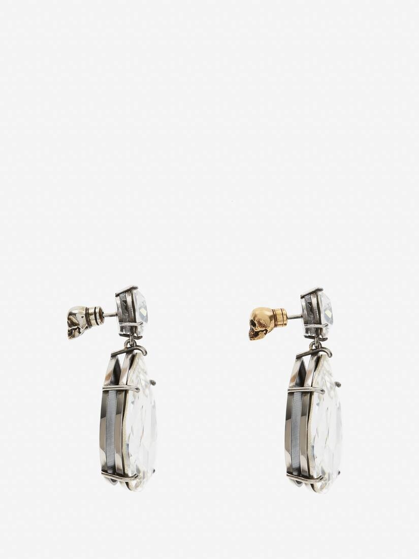Women's Cosmic Earrings in Antique Silver - 2