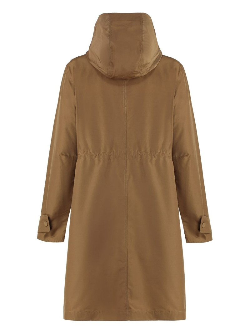 Yves Salomon hooded parka coat outlook