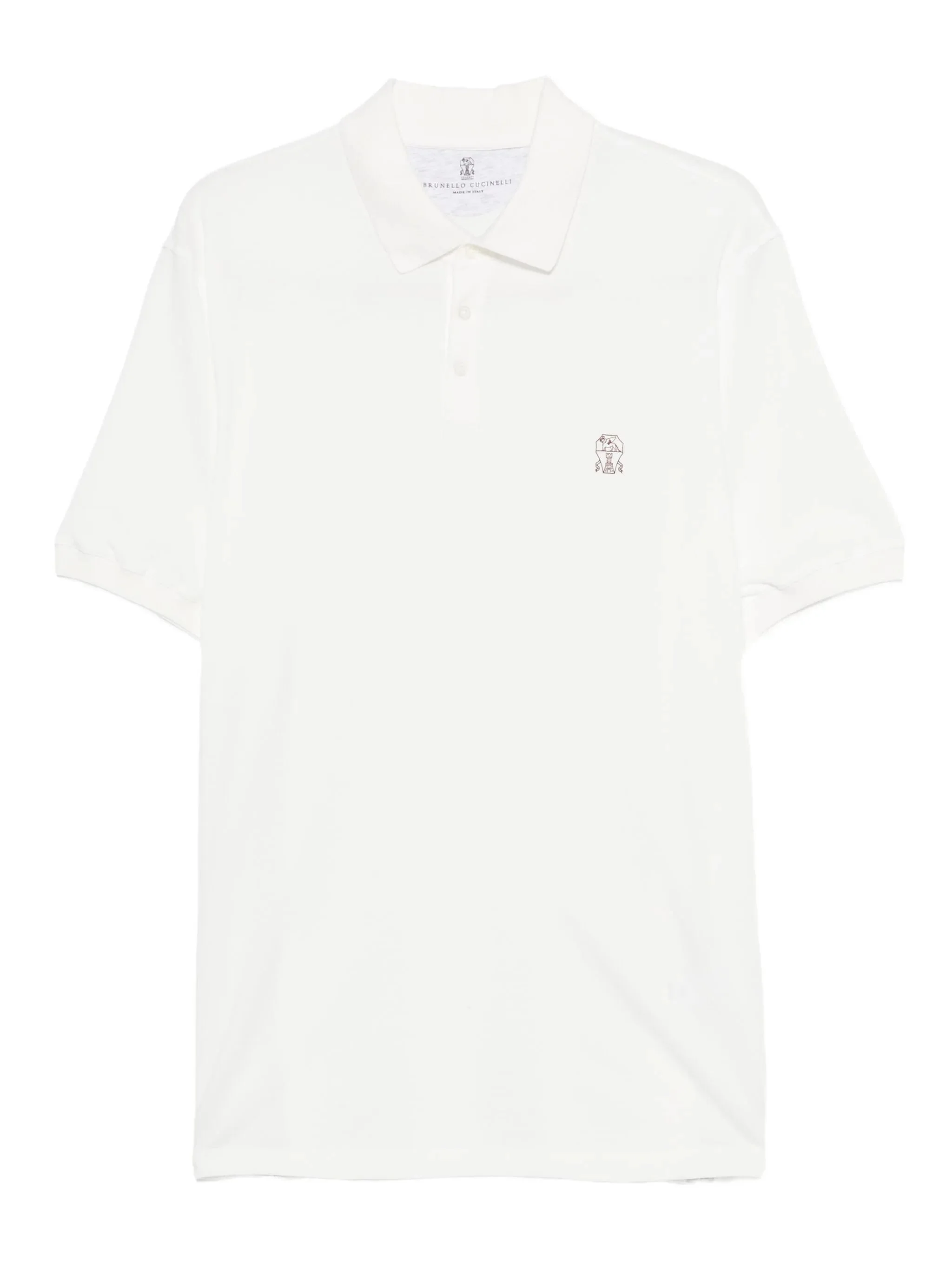 Brunello Cucinelli Short-sleeve Cotton Polo Shirt - 1