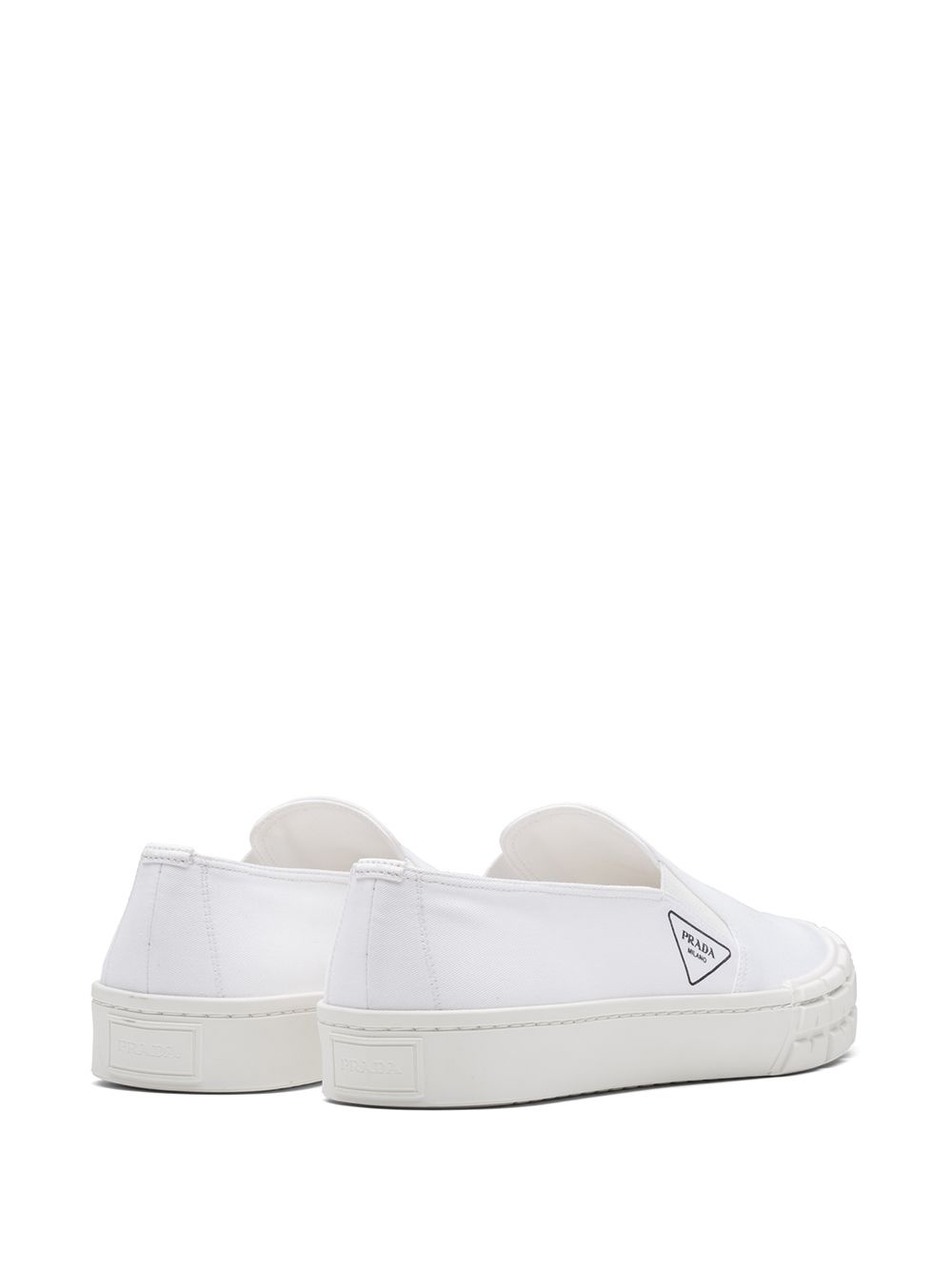 side logo slip-on sneakers - 3