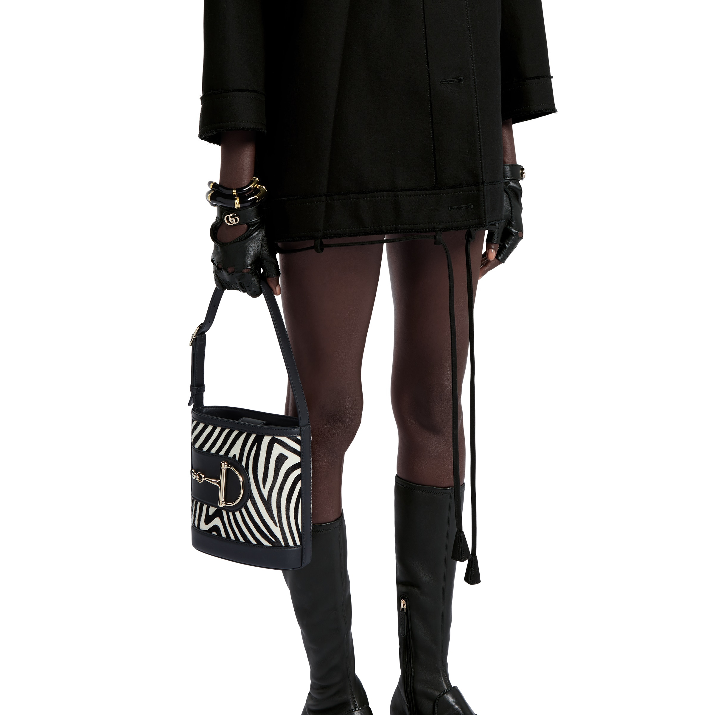 Cotton gabardine bomber jacket - 5