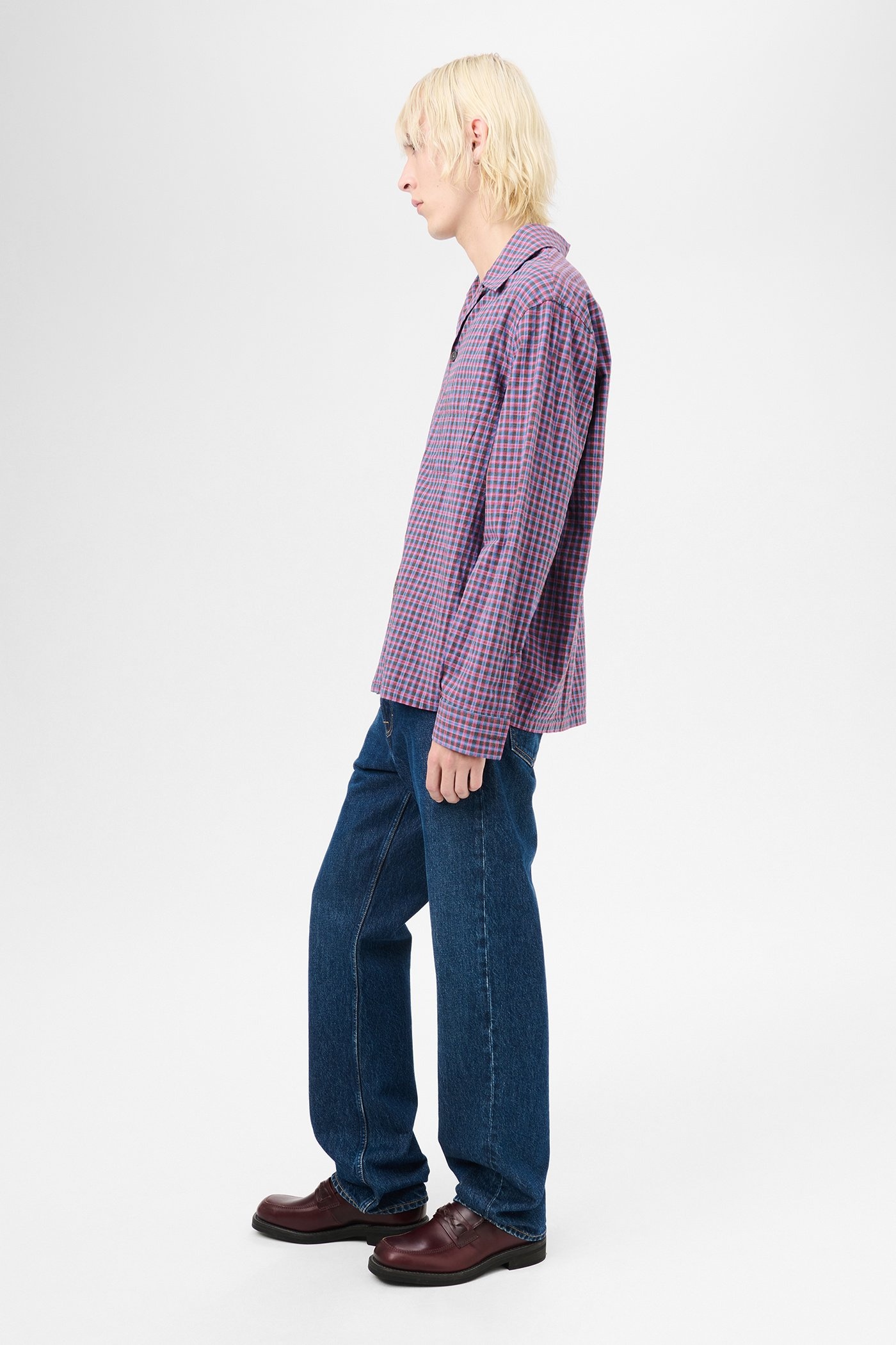 Heusen Shirt Venice Check Almost Seersucker - 5