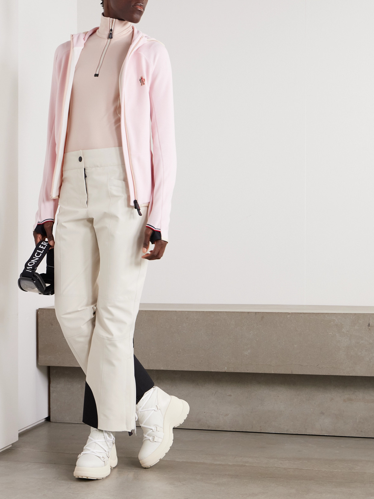 Appliquéd Hooded Fleece Jacket - 2