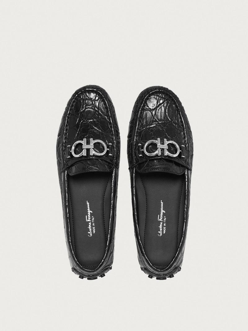 FERRAGAMO Driver with Gancini ornament outlook