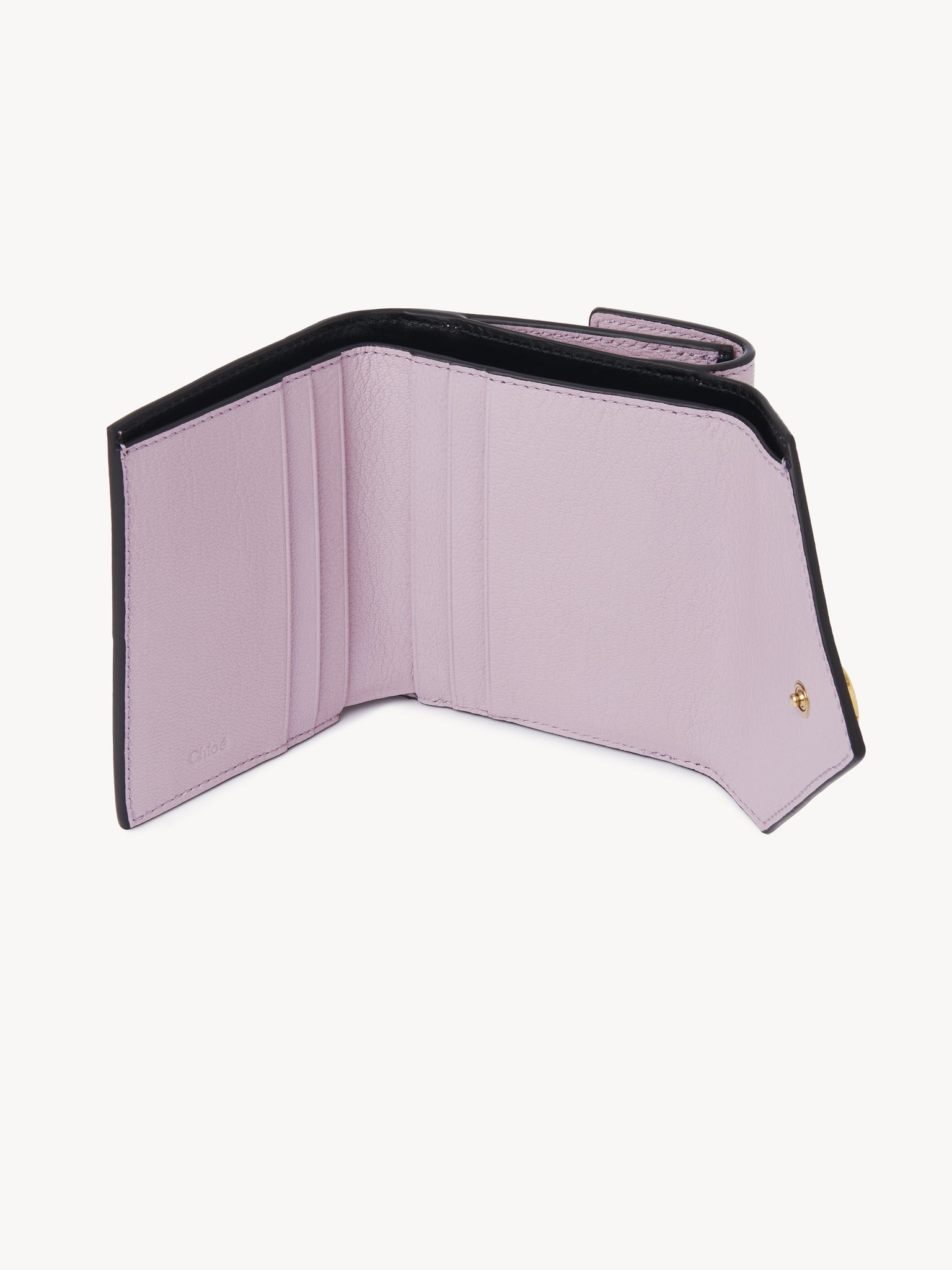 SMALL ENVELOPE TRI-FOLD IN GRAINED LEATHER - 3