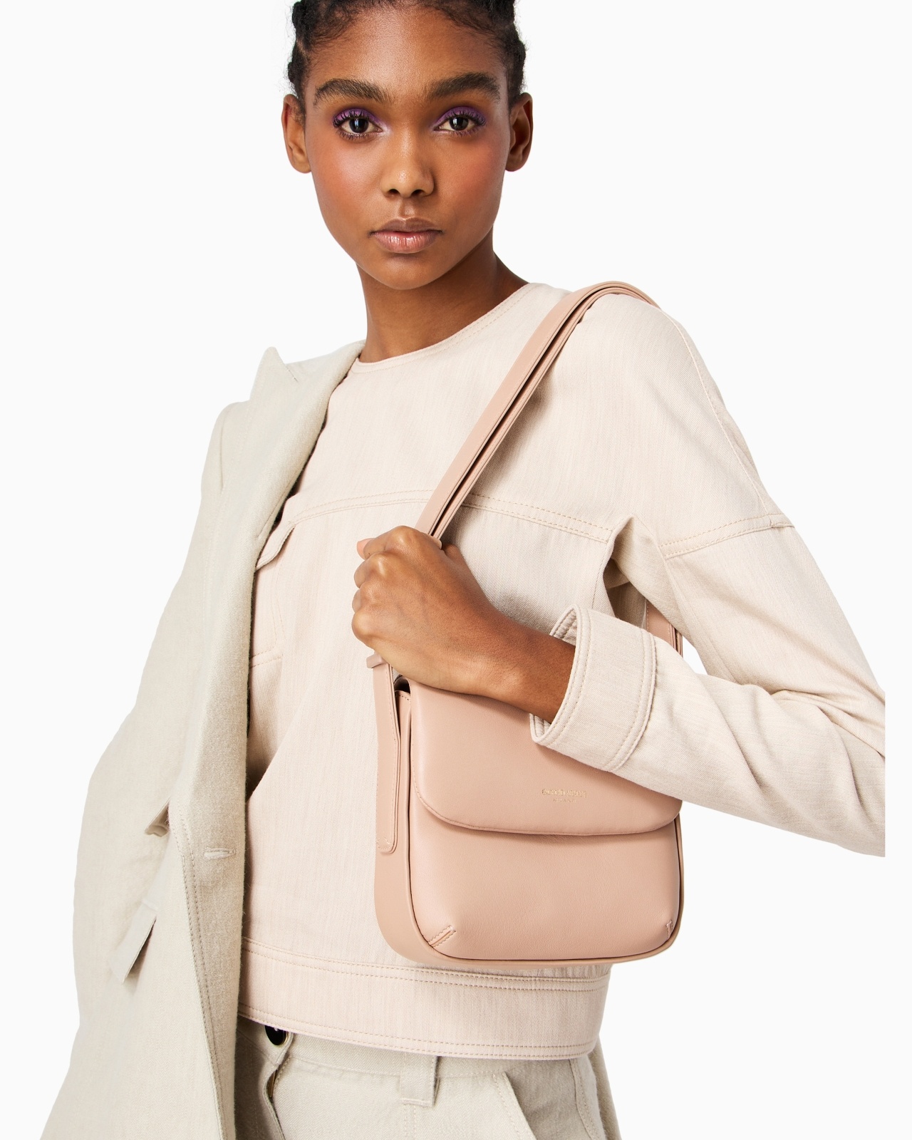 PADDED NAPPA-LEATHER LA PRIMA BAG - 8