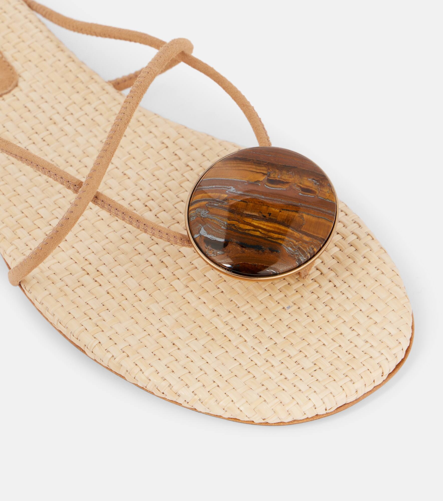 Doma suede thong sandals - 5