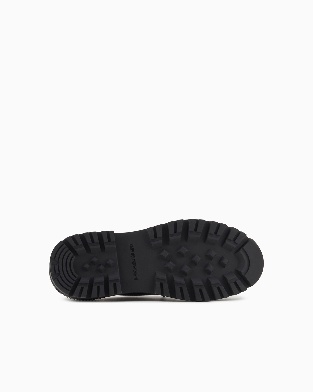 Tumbled-leather Derby shoes with rubber details - 6
