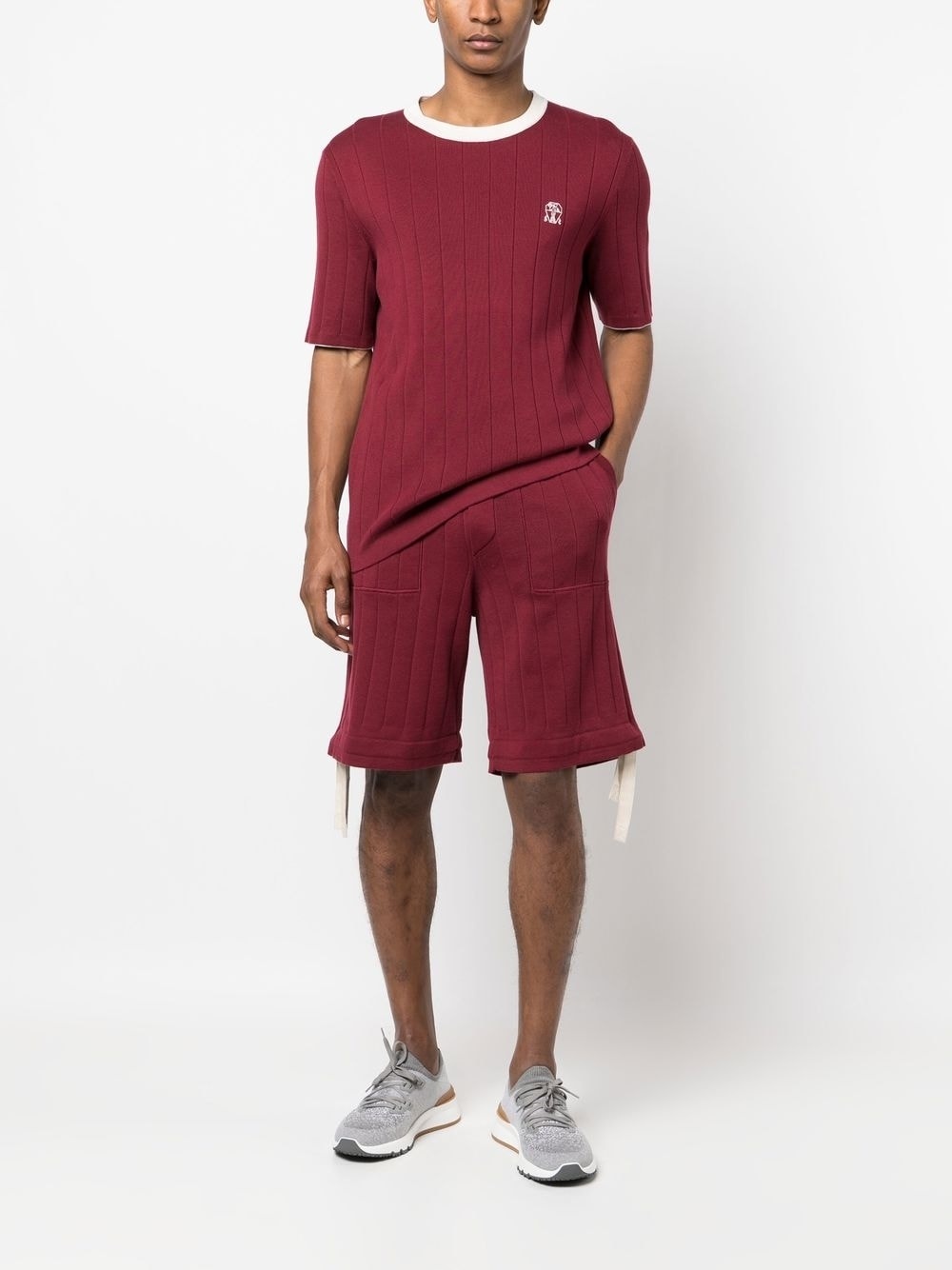 knitted bermuda shorts - 2