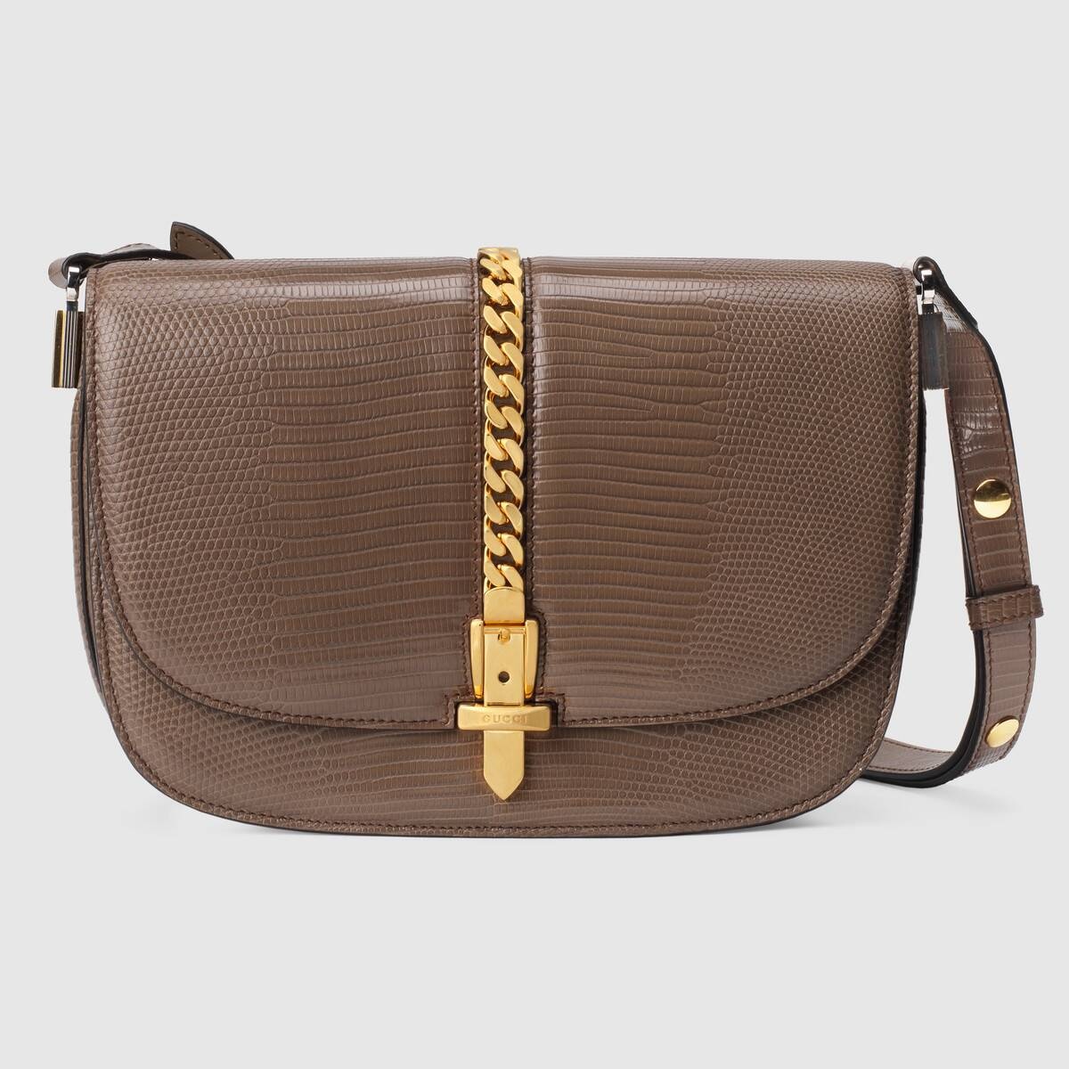 Sylvie 1969 lizard small shoulder bag - 1