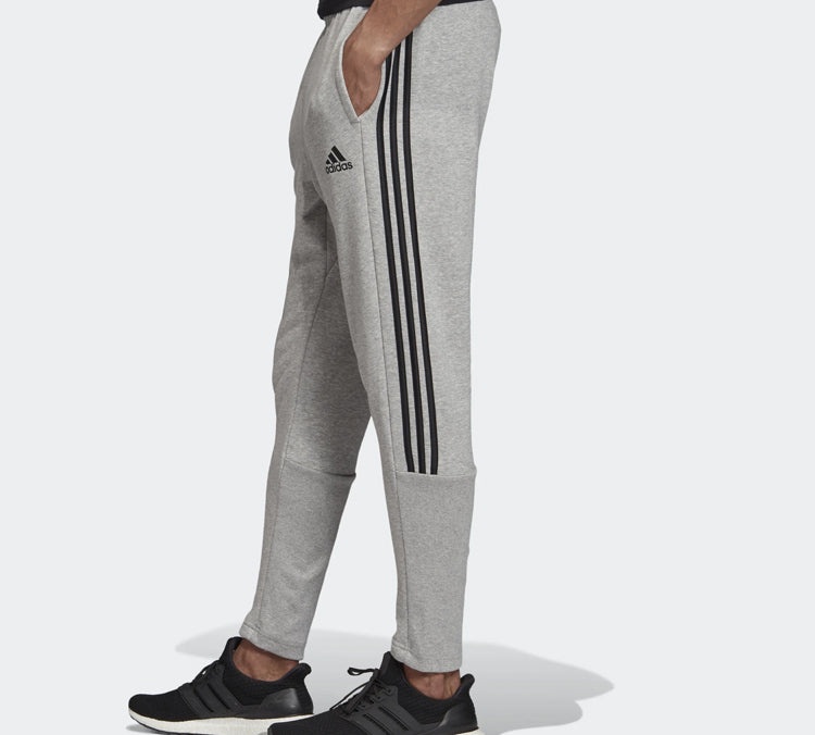 adidas Stripe Training Sports Long Pants Gray DQ1443 - 3