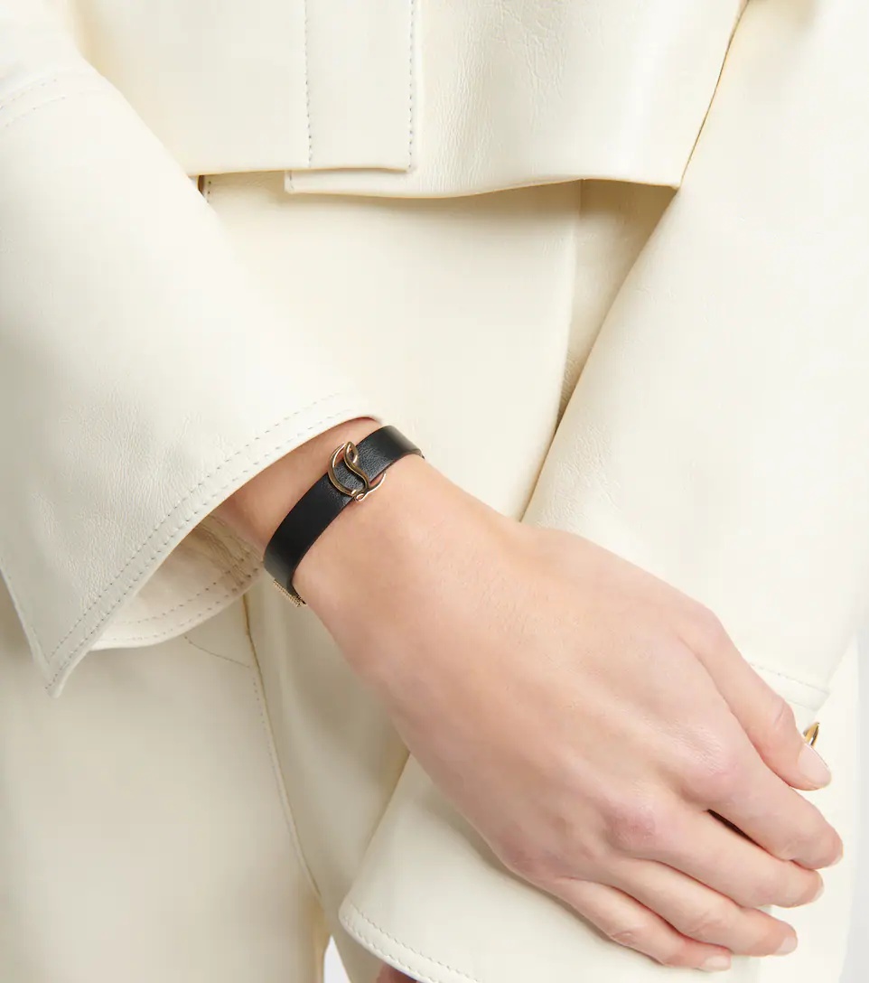 Loubilink leather bracelet - 3
