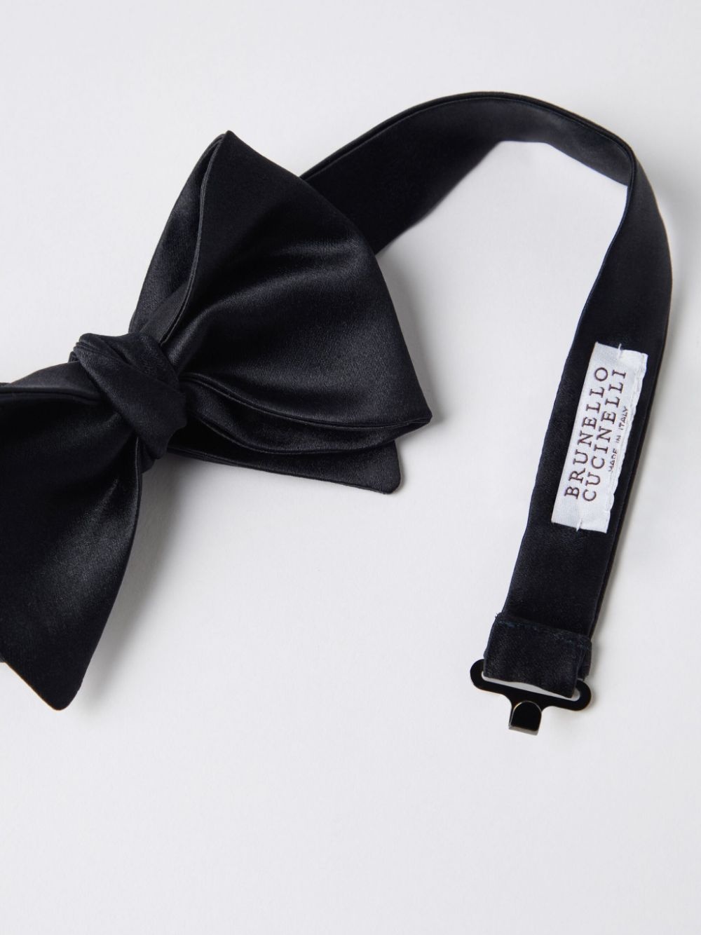 logo-patch bow tie - 3