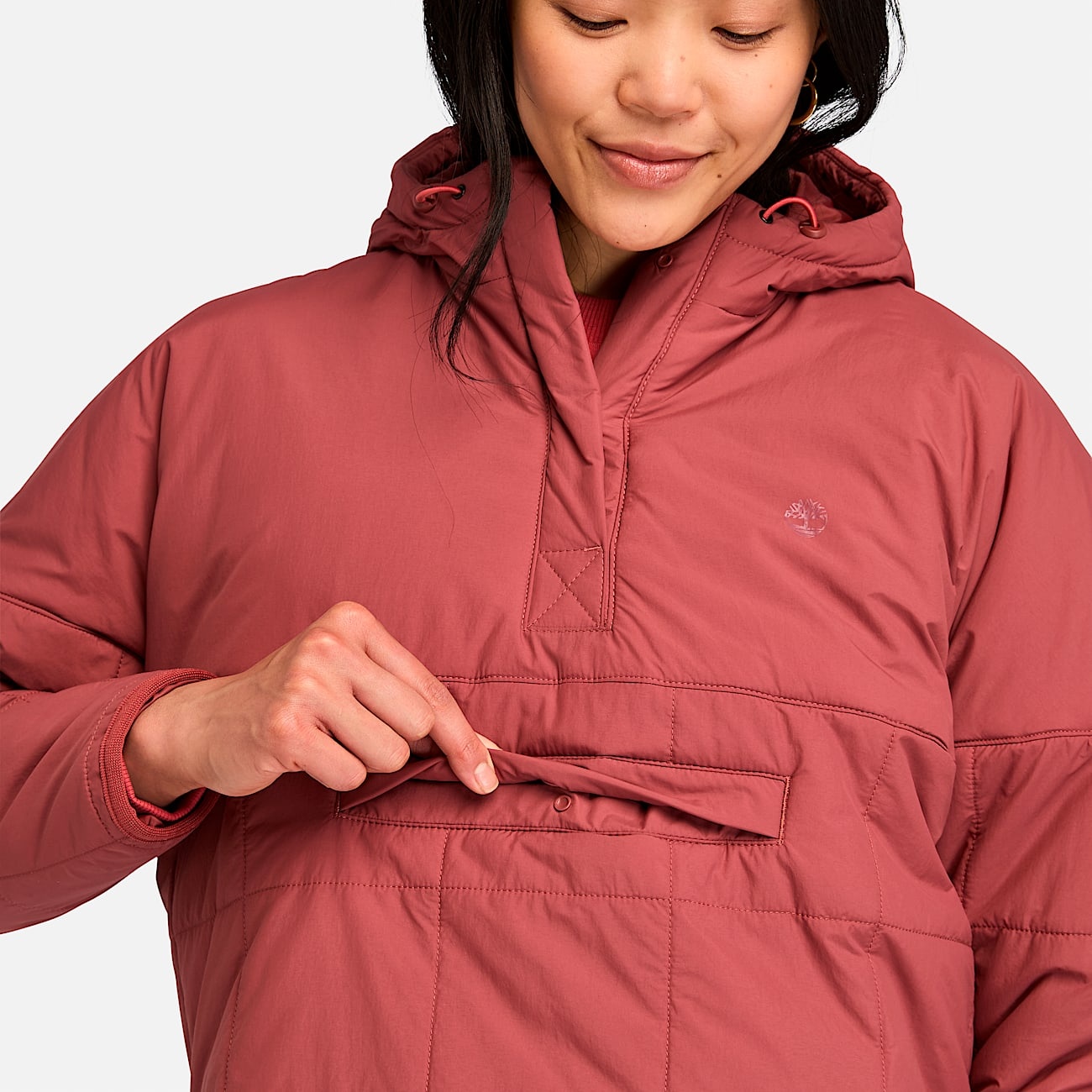Women's Lightweight Insulated Anorak Jacket - 5