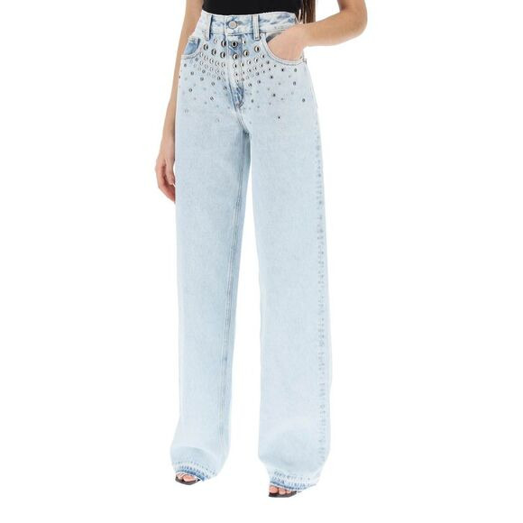 Alessandra Rich Women Jeans With Studs - 4