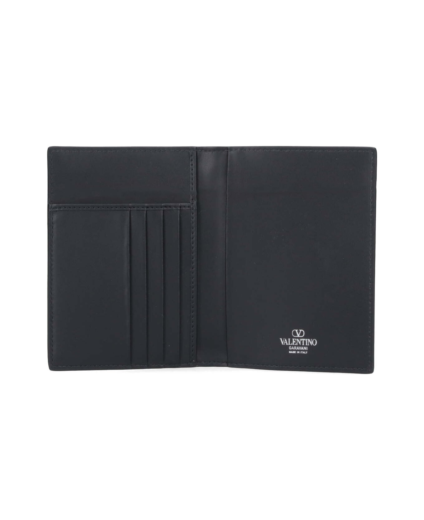 Vltn Bi-fold Passport Holder - 2