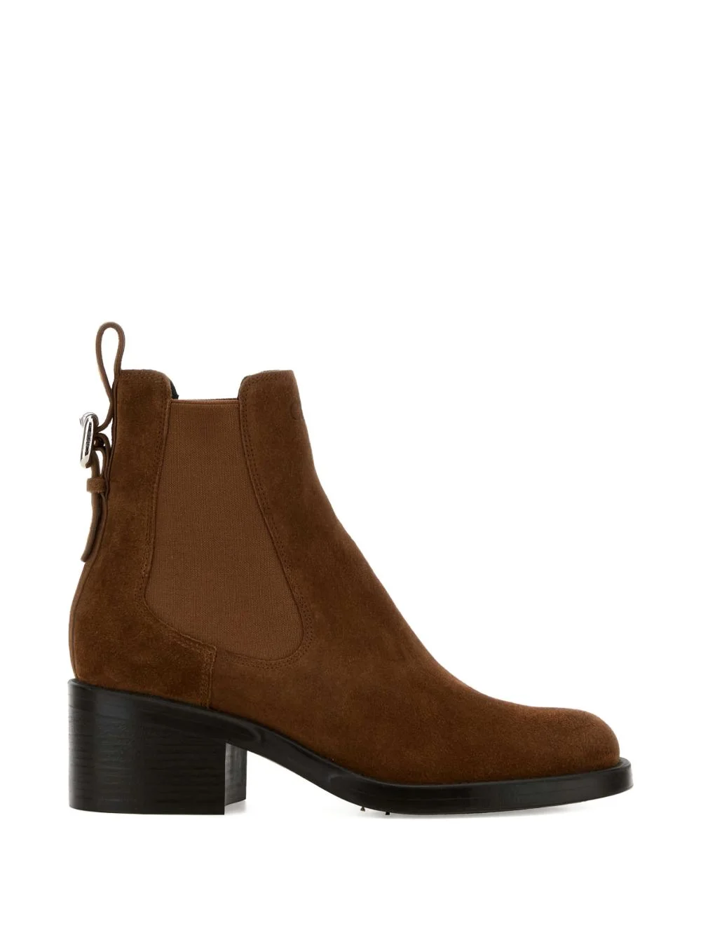 Dakota buckle-detail suede ankle boots - 1