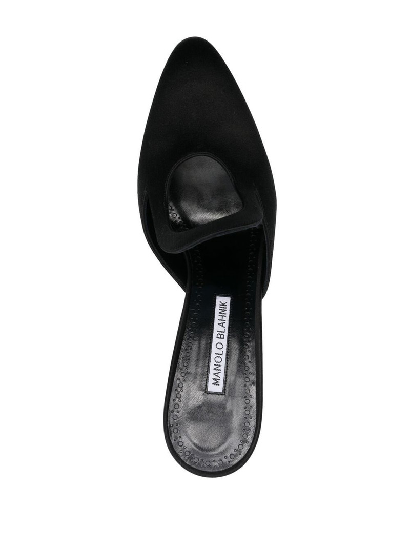 Fugati 100mm heeled mules 4