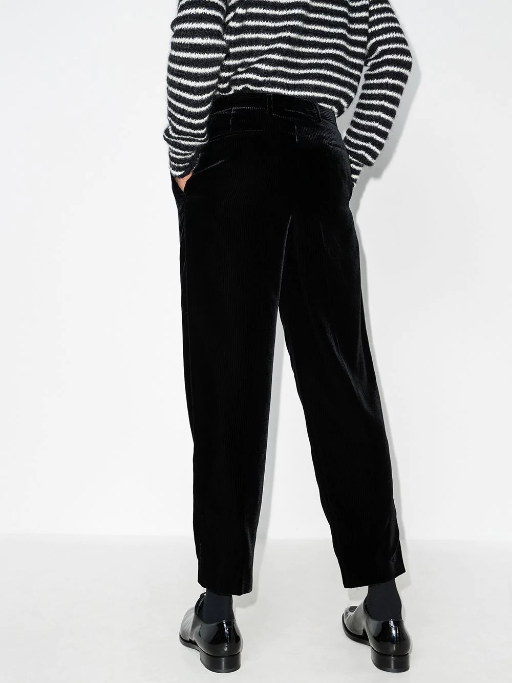 straight-leg corduroy trousers - 3