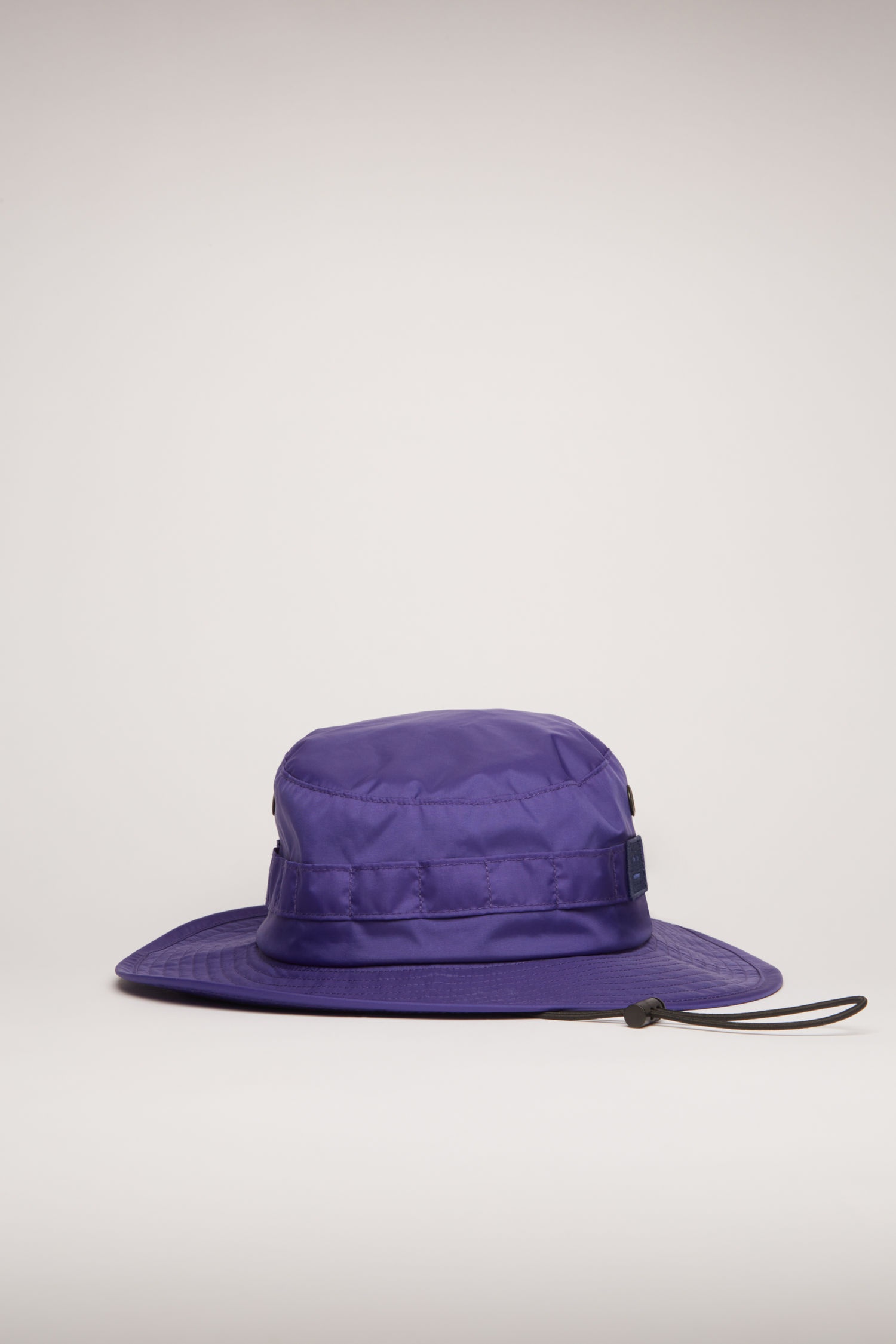 Face patch bucket hat sea blue - 1