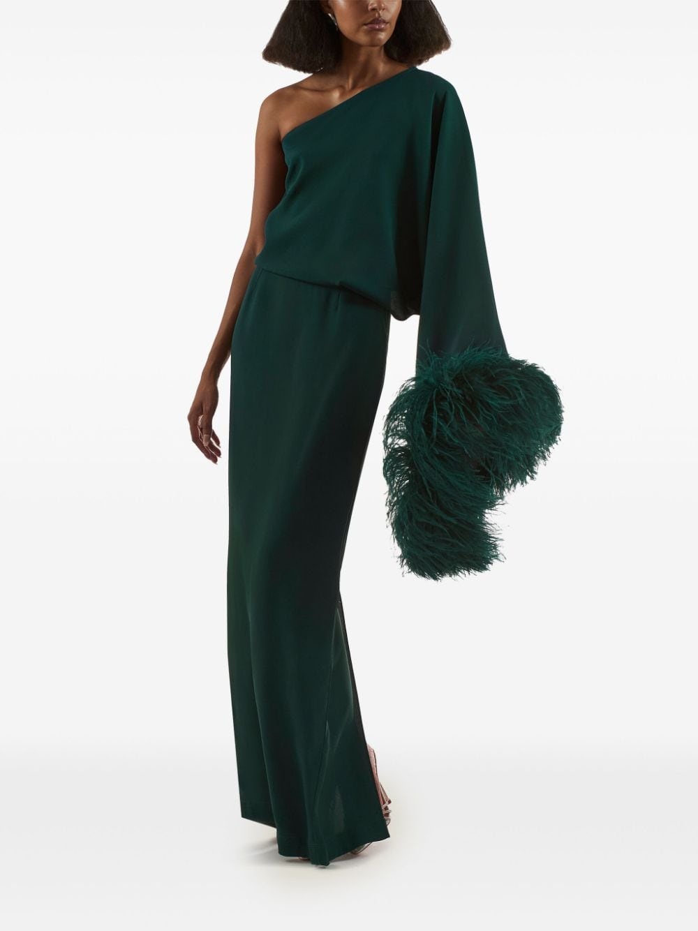 Feathered Eternity maxi dress - 2