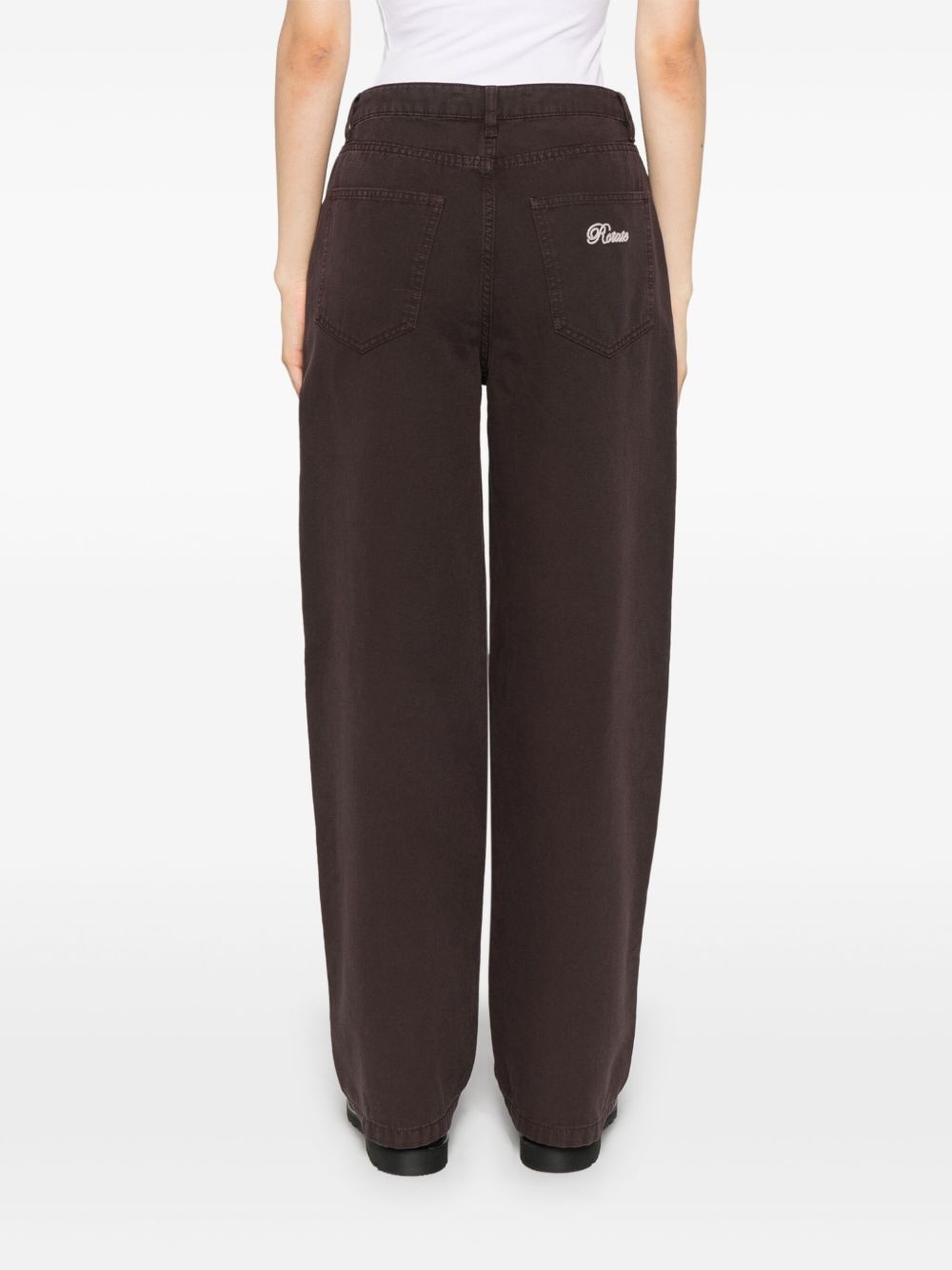 wide-leg trousers - 4