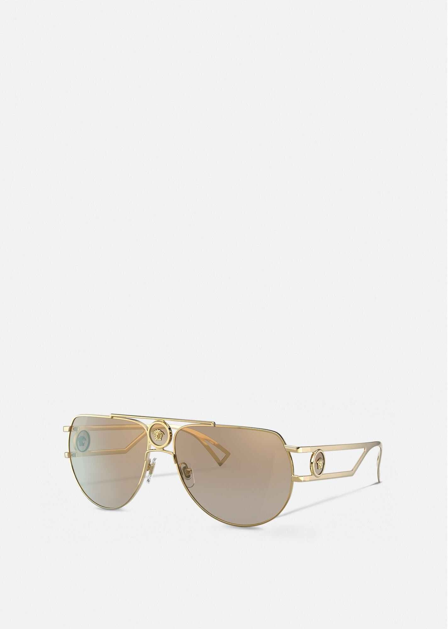 Medusa Medallion Pilot Sunglasses - 1