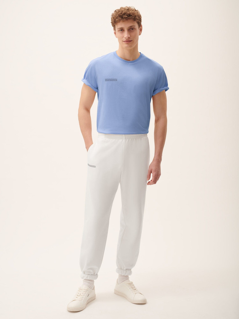 PANGAIA Mens 365 Midweight T-shirt - Sodalite Blue outlook