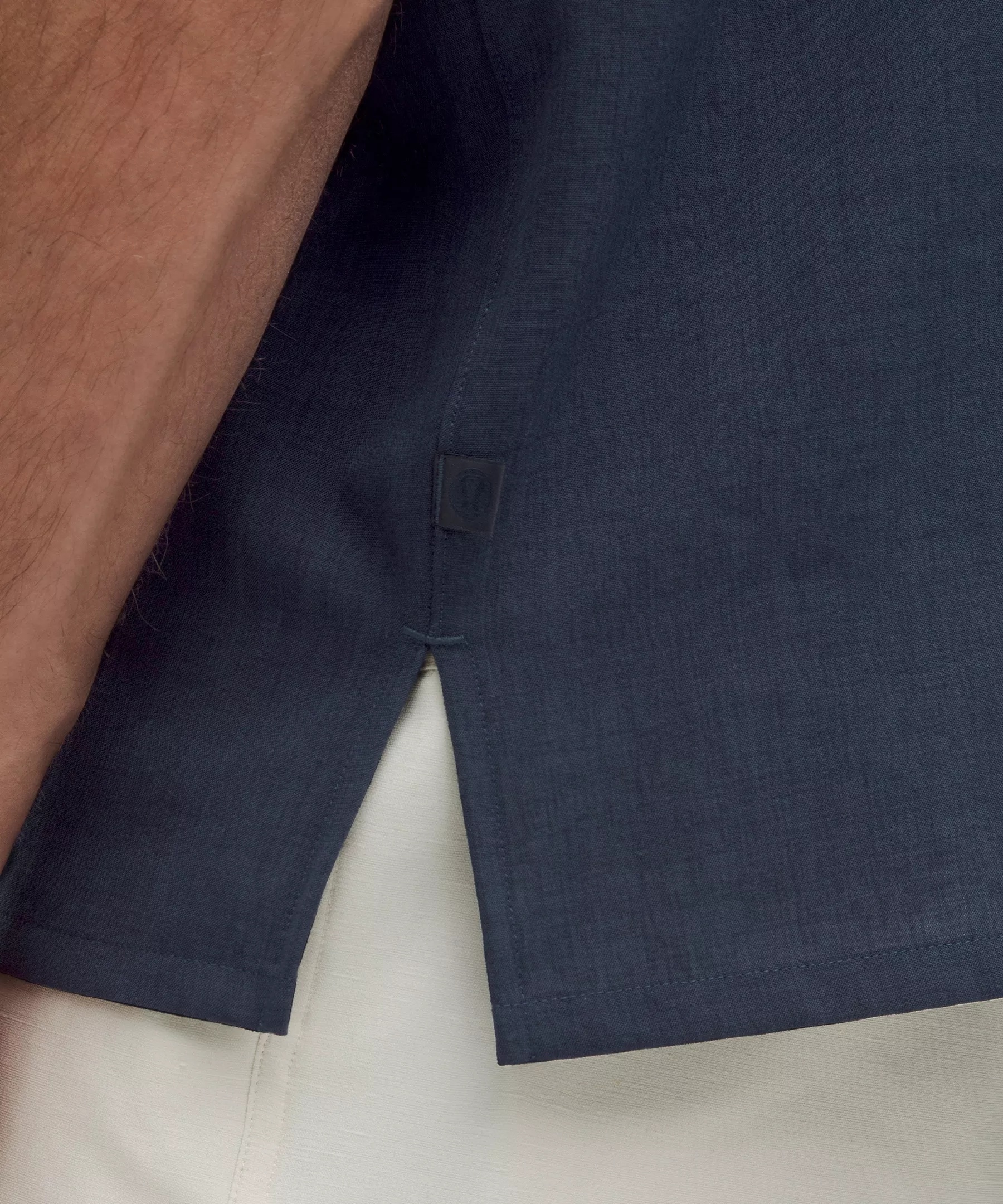 Lightweight Camp Collar Button-Up Shirt *Pocket - 5