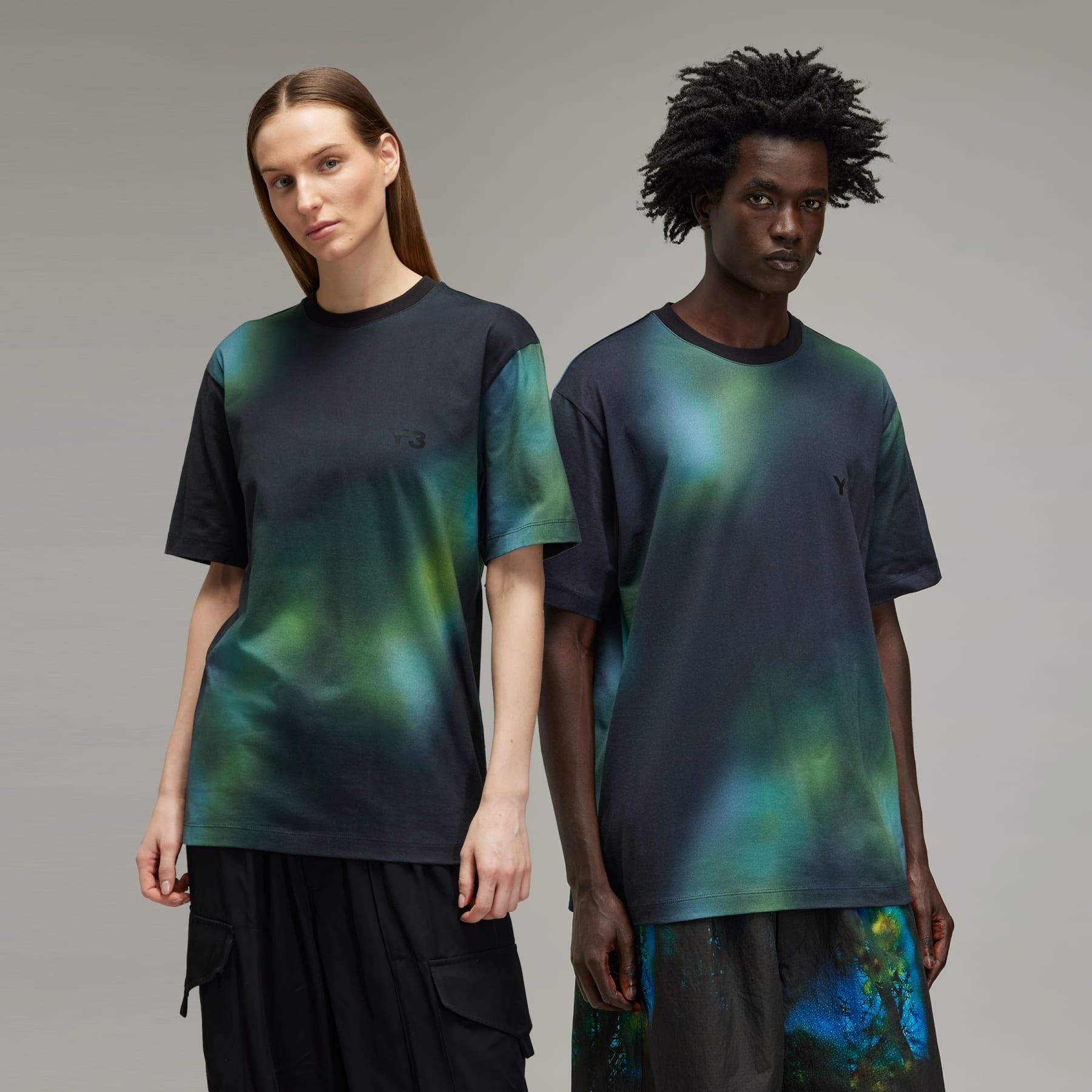 Y-3 Regular AOP Tee - 2