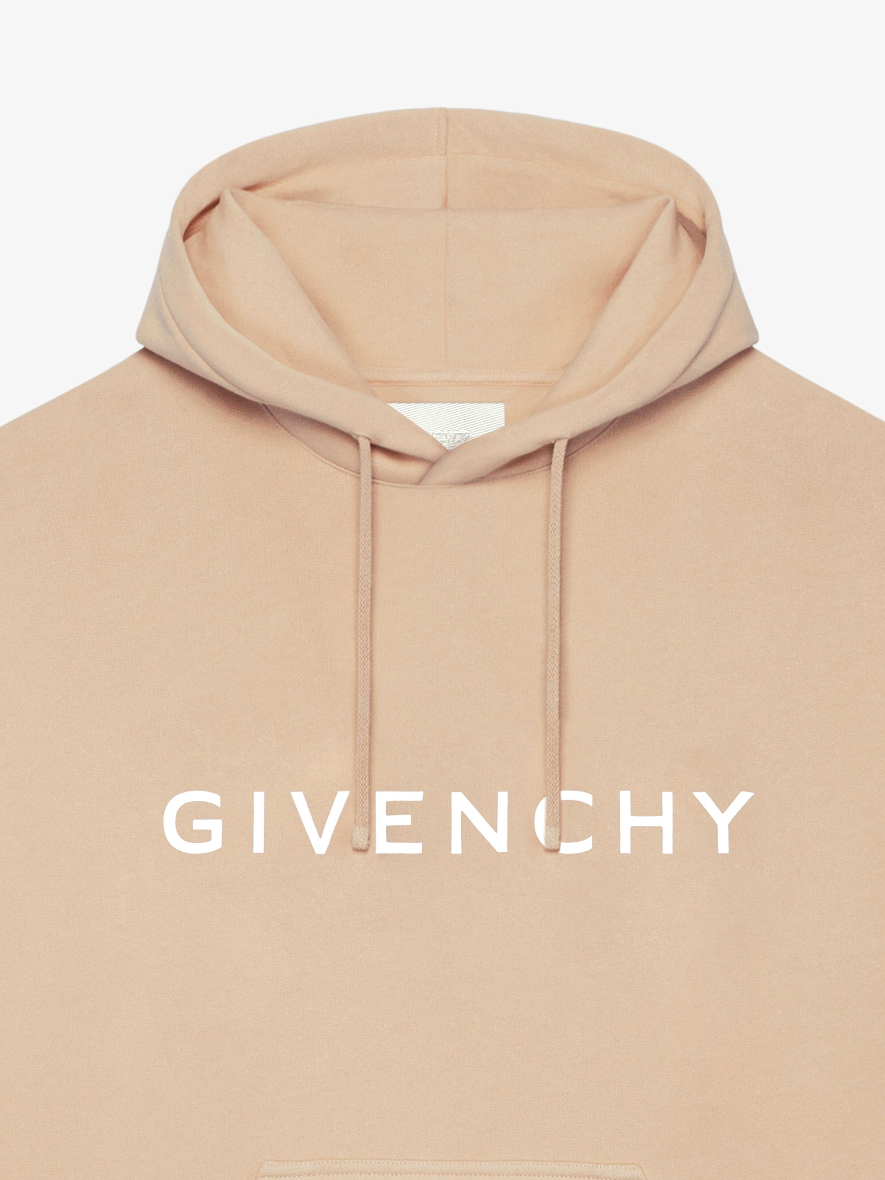 GIVENCHY ARCHETYPE SLIM FIT HOODIE IN FLEECE - 5