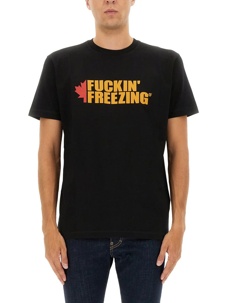 DSQUARED2 T-Shirt With Print - 1